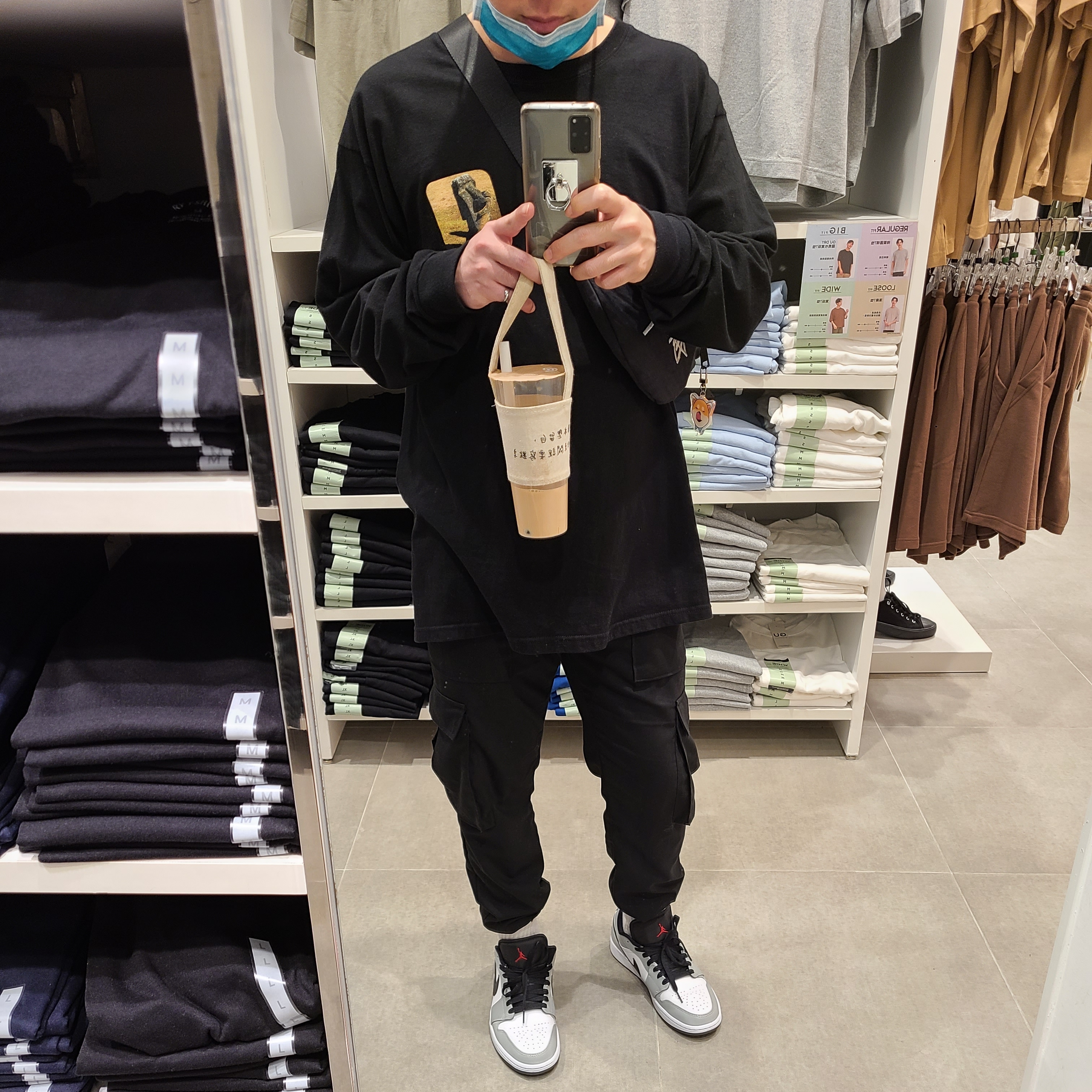 Jordan 1 Low Light Smoke Grey 착용 스타일