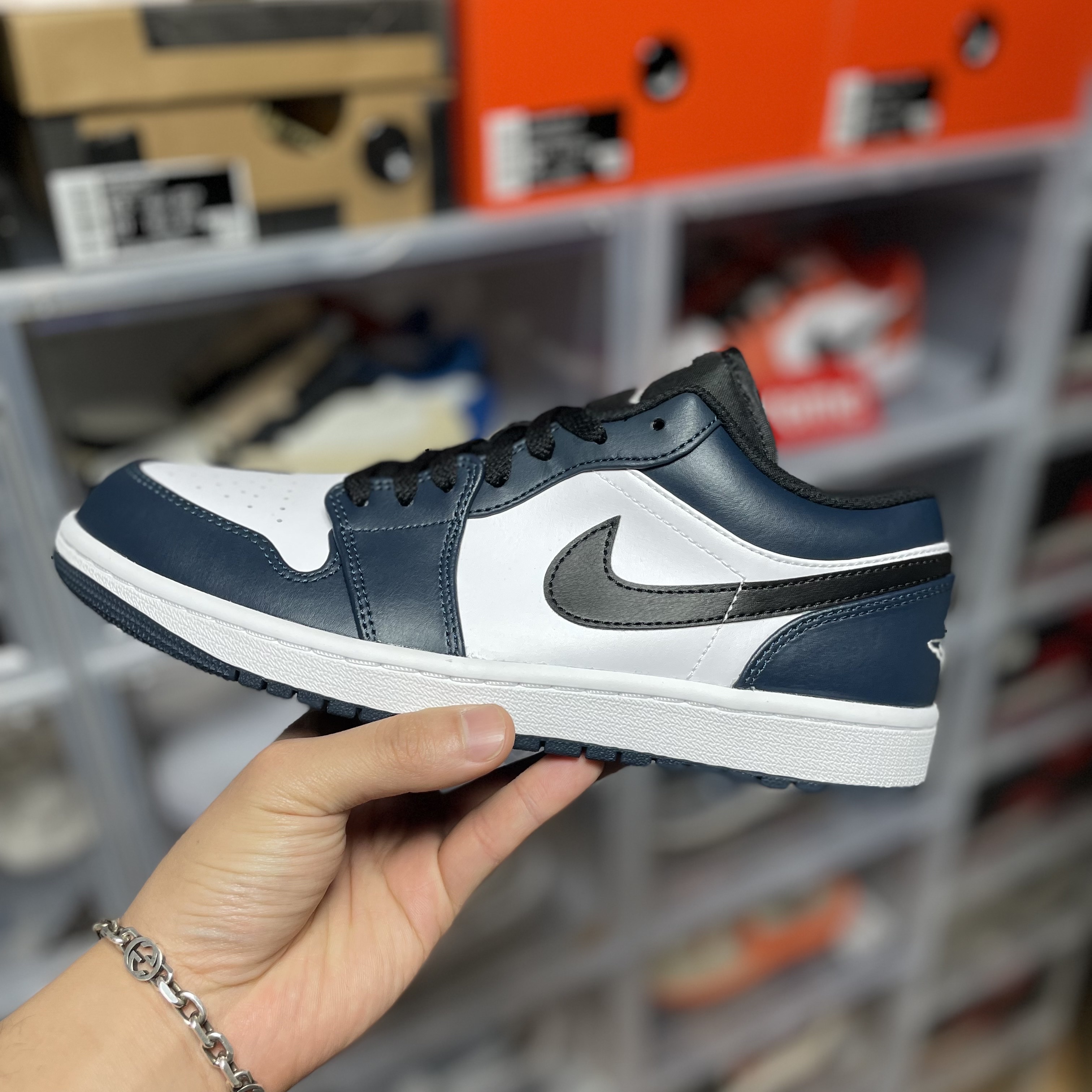 Jordan 1 Low Dark Teal 착용 스타일
