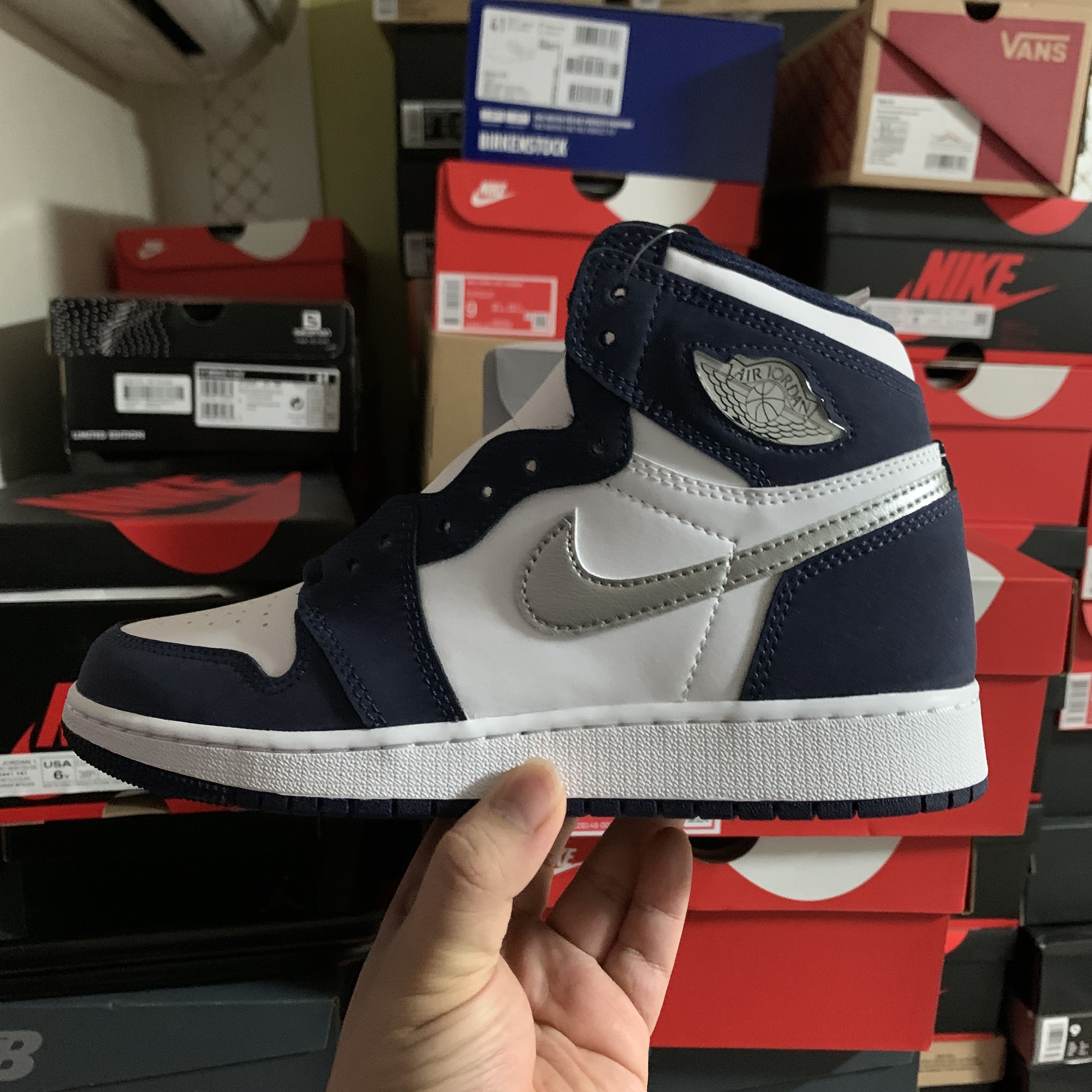 (GS) Jordan 1 Retro High OG CO.JP Midnight Navy 착용 스타일
