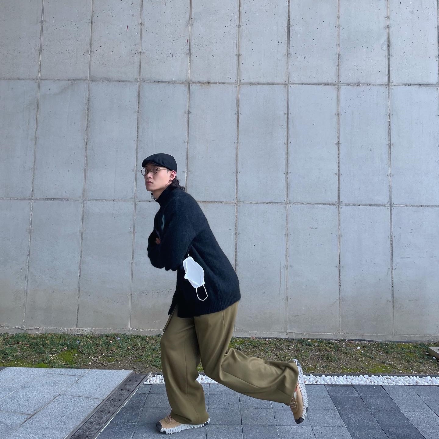 Nike Overbreak SP Fossil 착용 스타일 - 4