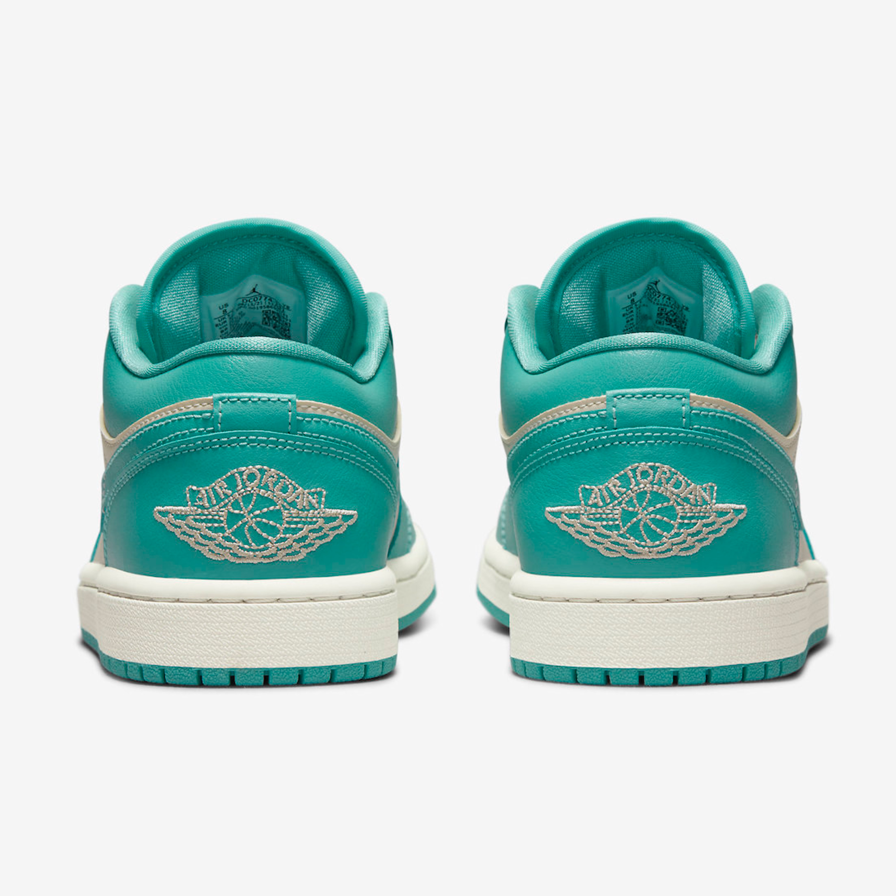(W) Jordan 1 Low Sanddrift Washed Teal 착용 스타일 - 5
