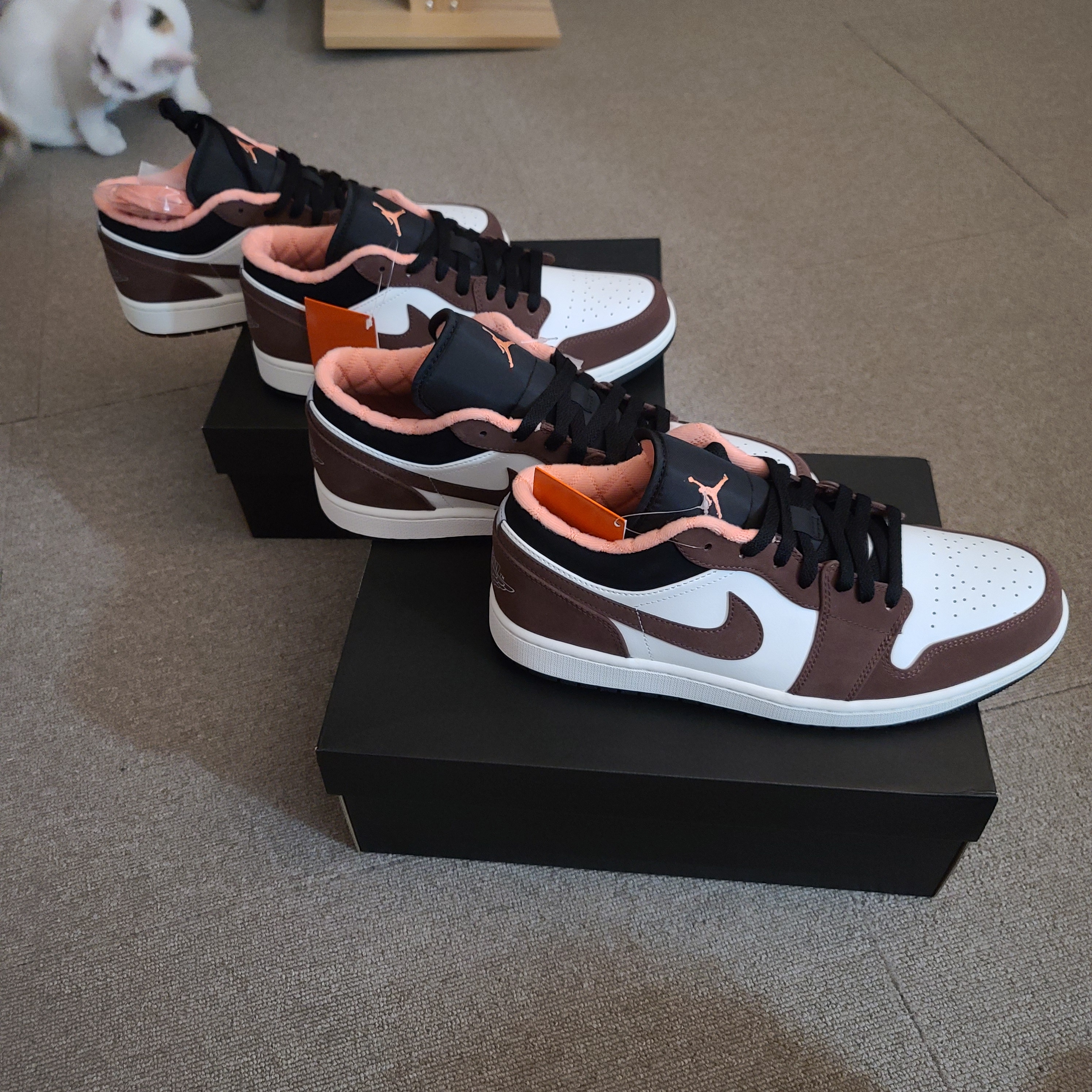 Jordan 1 Low SE Chocolate Bliss 착용 스타일