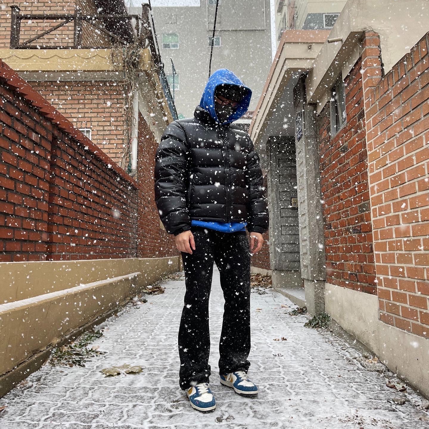 Nike x Drake Nocta Puffer Jacket Black - Asia, Nike x Kasina Dunk Low 80's Bus 착용 스타일