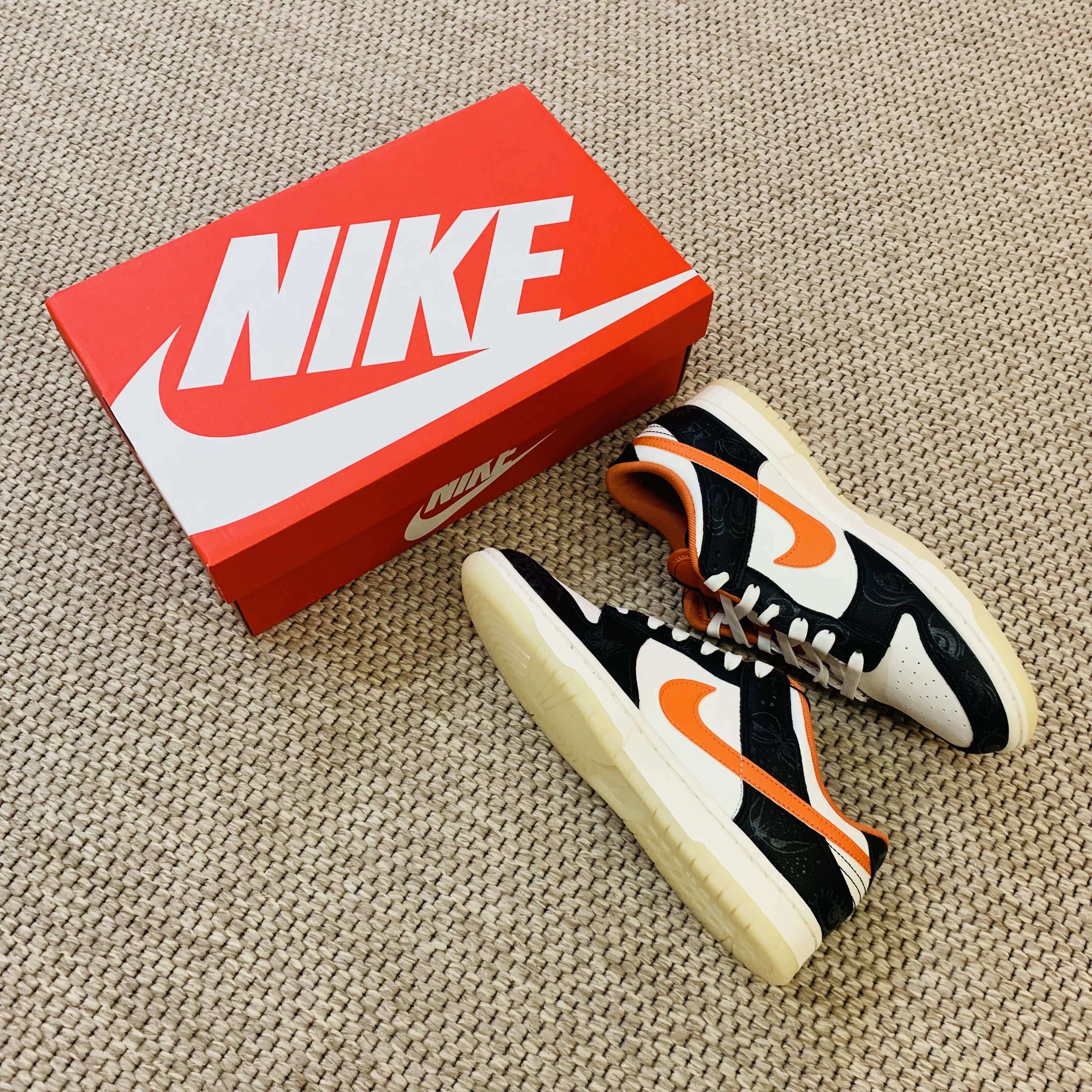 Nike Dunk Low Retro PRM Halloween 착용 스타일 - 1
