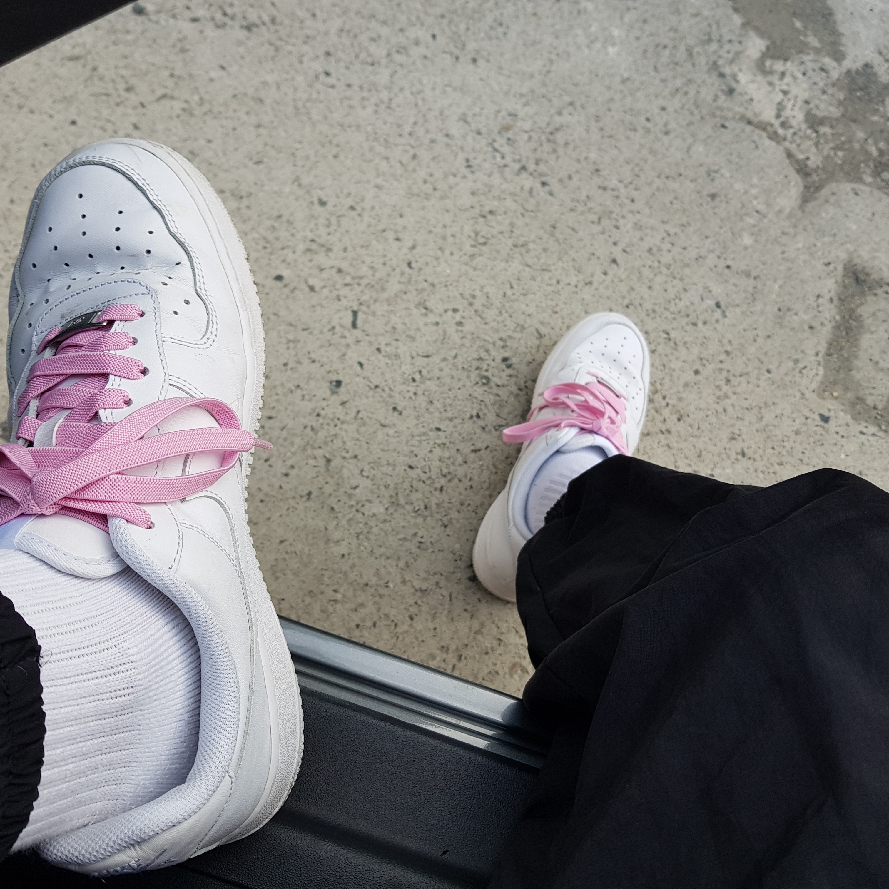 Nike Air Force 1 '07 Low White 착용 스타일