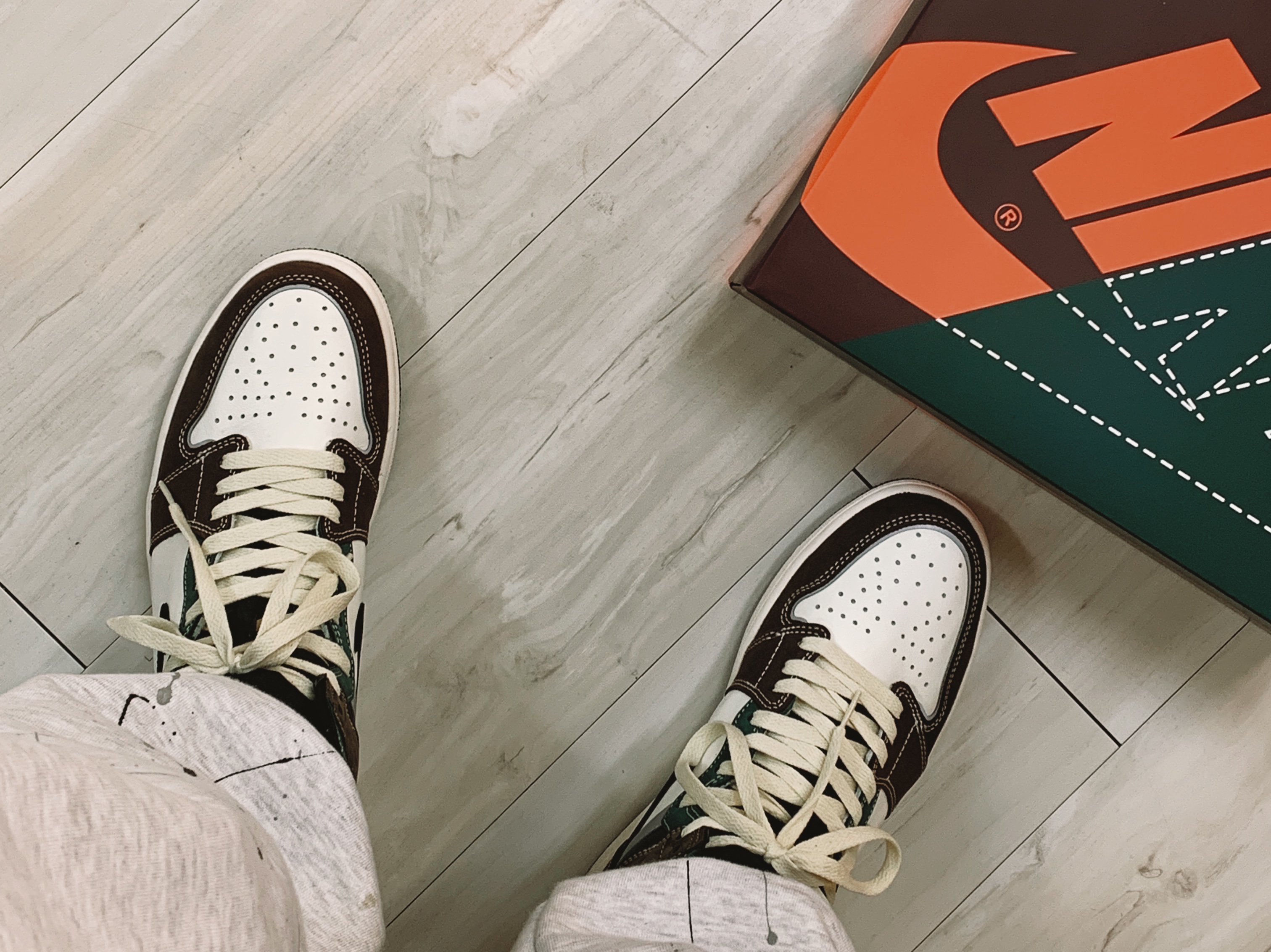 Jordan 1 Retro High OG Craft 착용 스타일 - 2