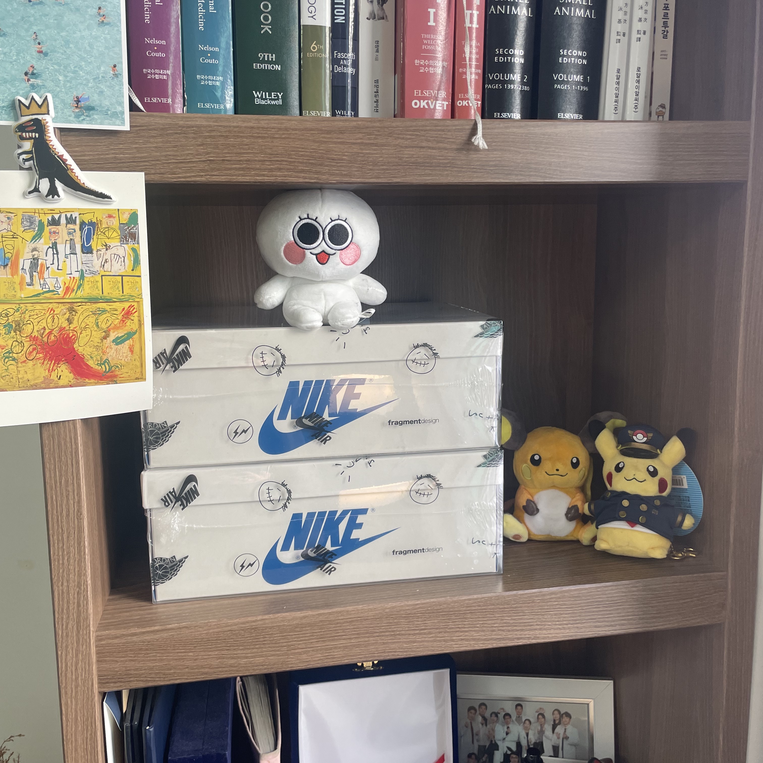 Jordan 1 x Travis Scott x Fragment Retro Low OG SP Military Blue 착용 스타일