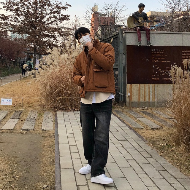 Nike Air Force 1 '07 Low White 착용 스타일
