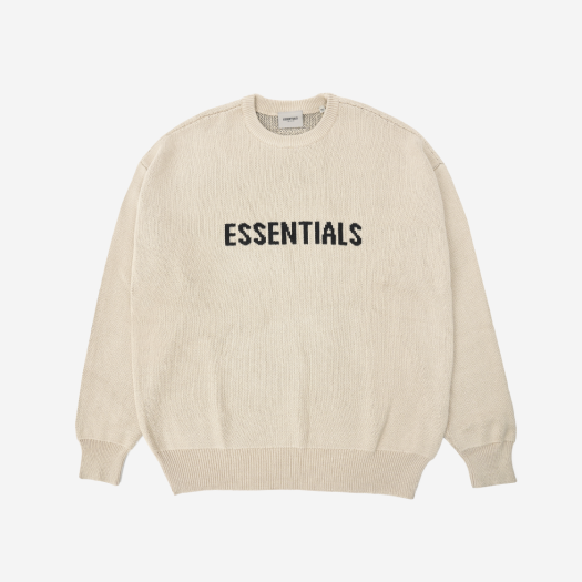 Essentials Knit Pullover Sweater Linen - Ssense Exclusive