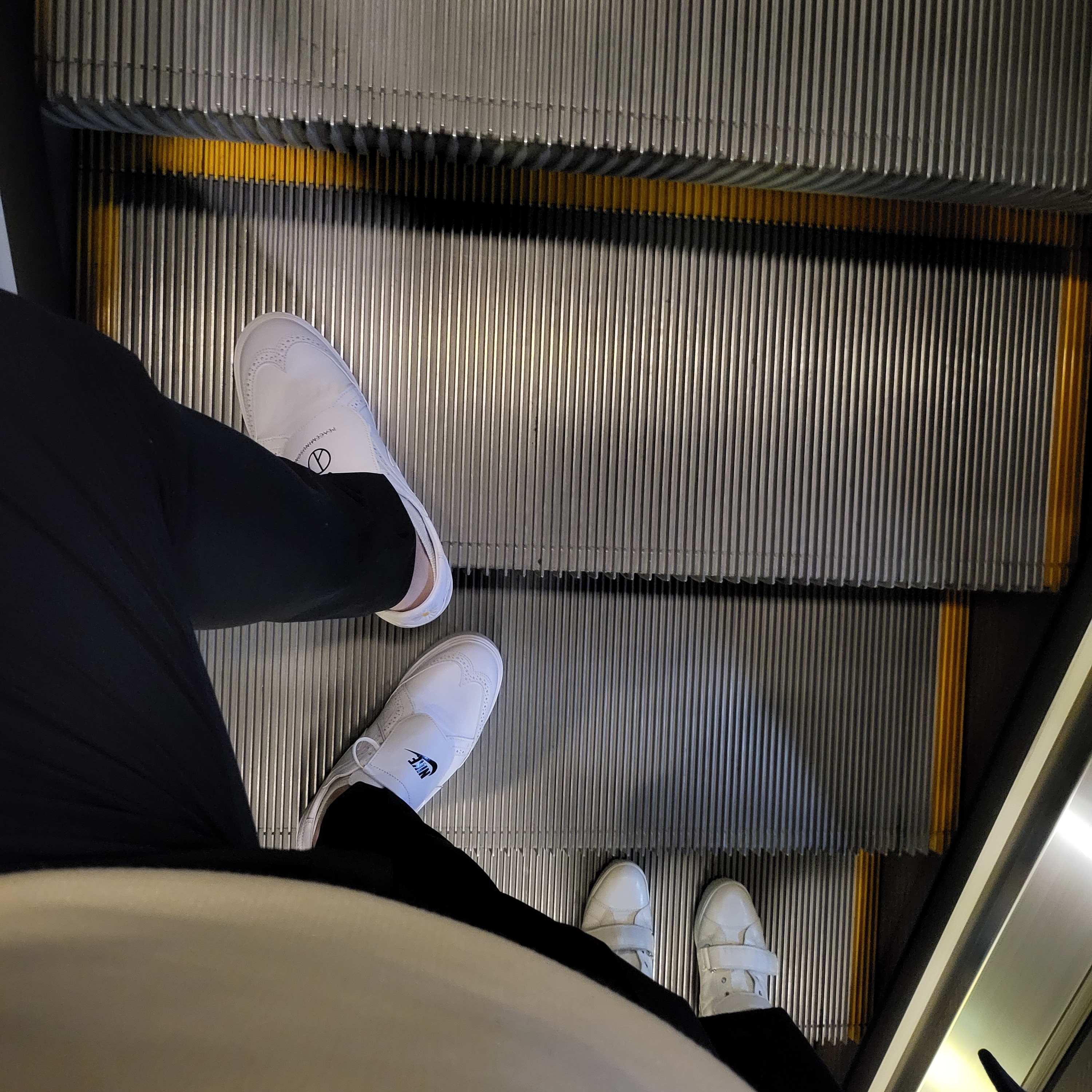 Nike x Peaceminusone Kwondo1 White 착용 스타일