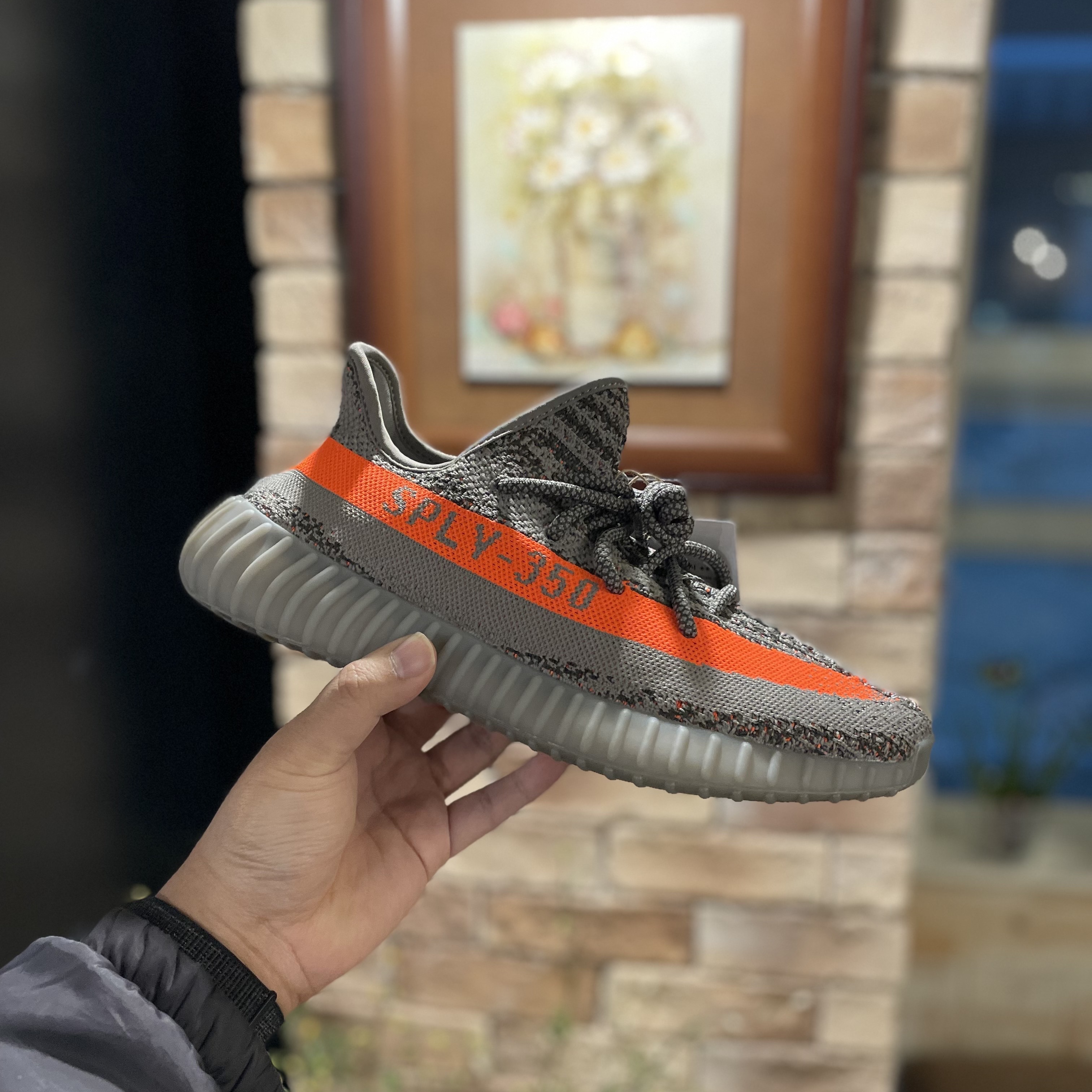 Adidas Yeezy Boost 350 V2 Beluga - Reflective 착용 스타일 - 1