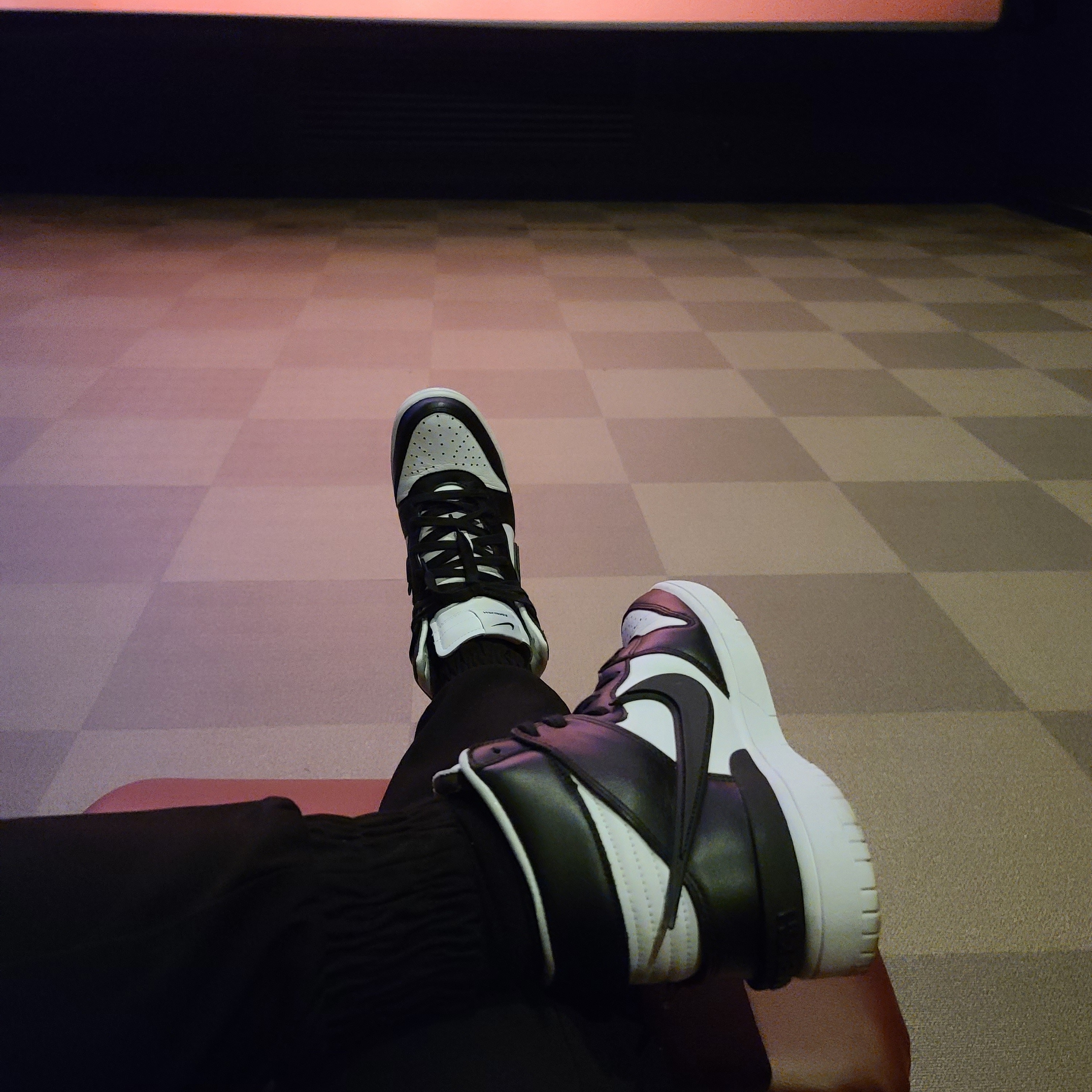 Nike x Ambush Dunk High Black 착용 스타일 - 1