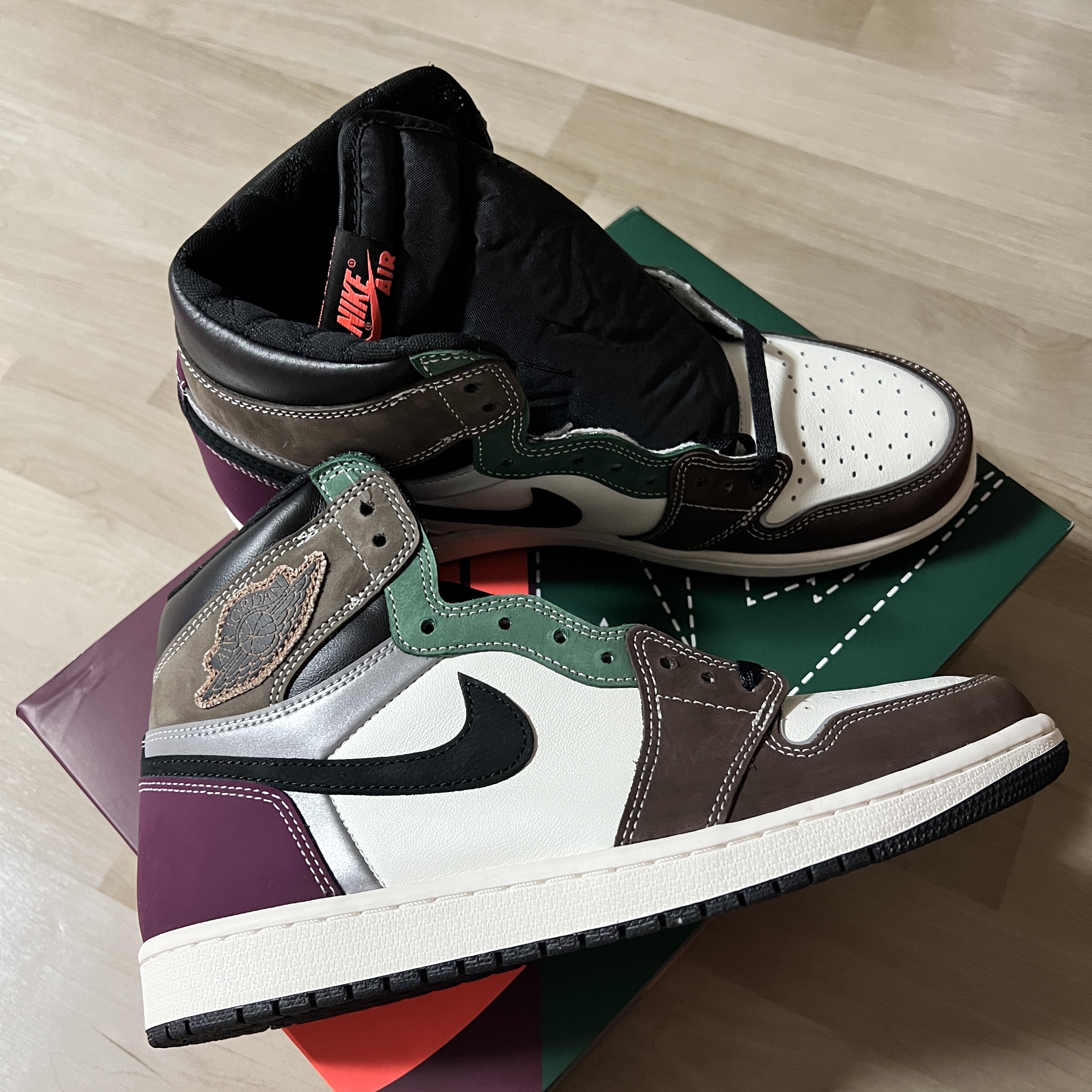 Jordan 1 Retro High OG Craft 착용 스타일 - 1