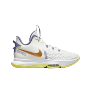 Nike LeBron Witness 5 White Purple Lemon