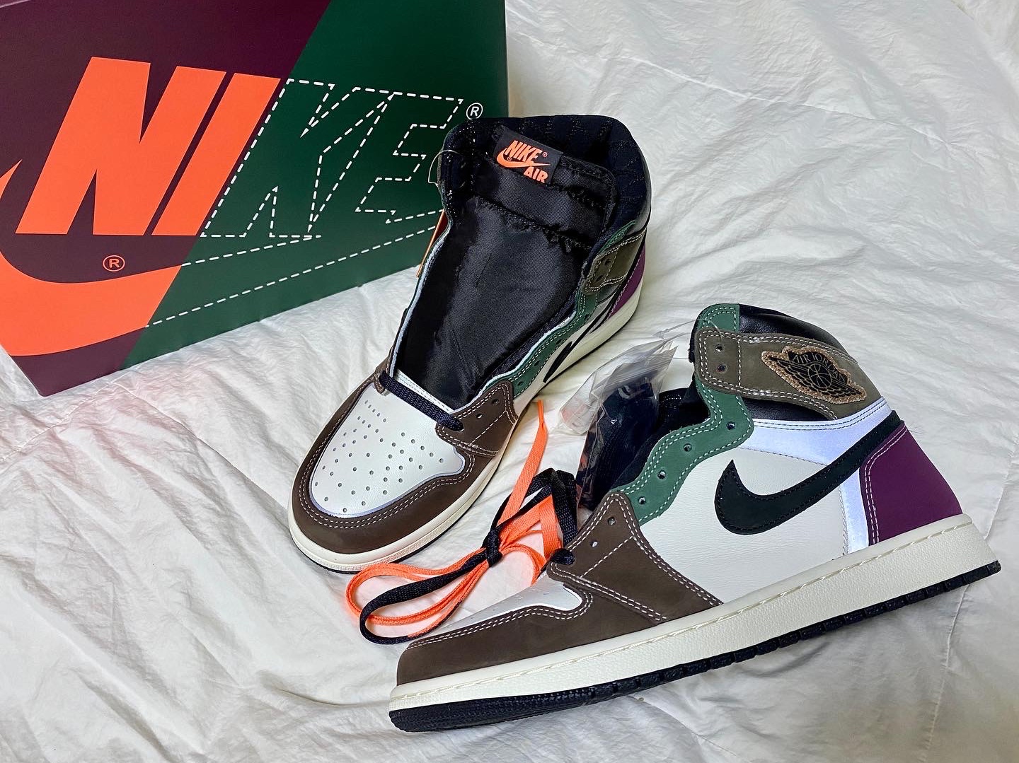 Jordan 1 Retro High OG Craft 착용 스타일 - 3