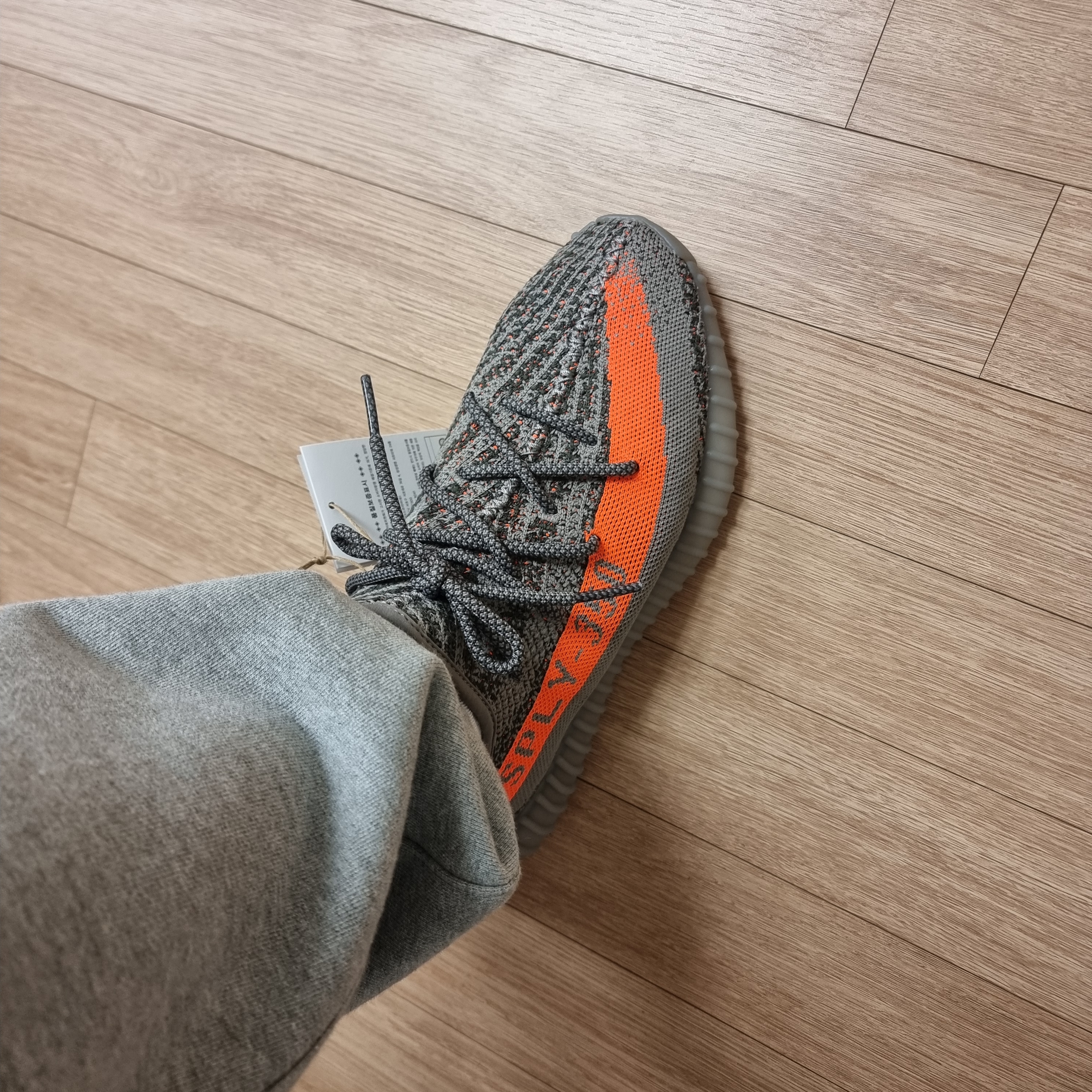 Adidas Yeezy Boost 350 V2 Beluga - Reflective 착용 스타일 - 4