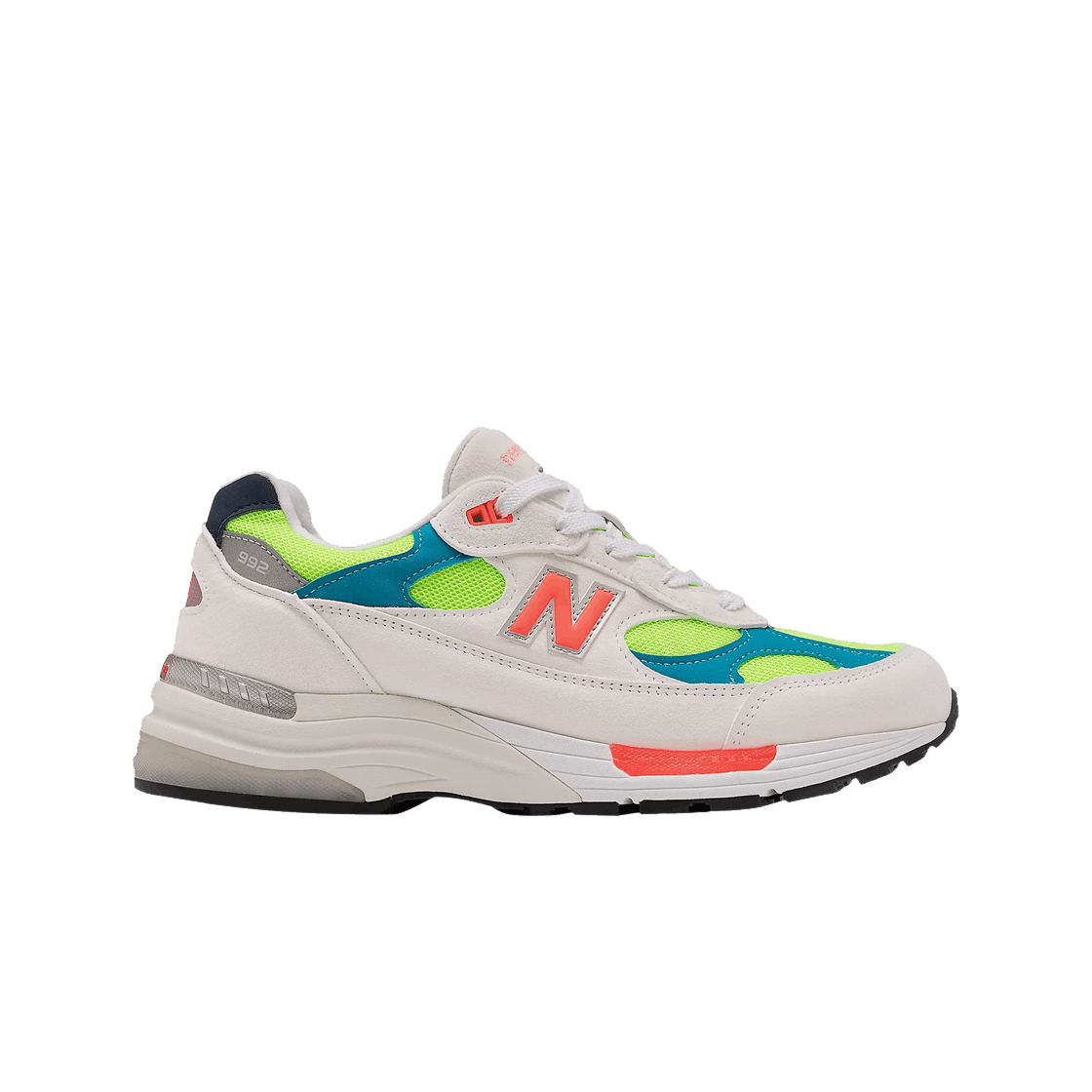 M992DA New Balance 992 Made in USA White Neon