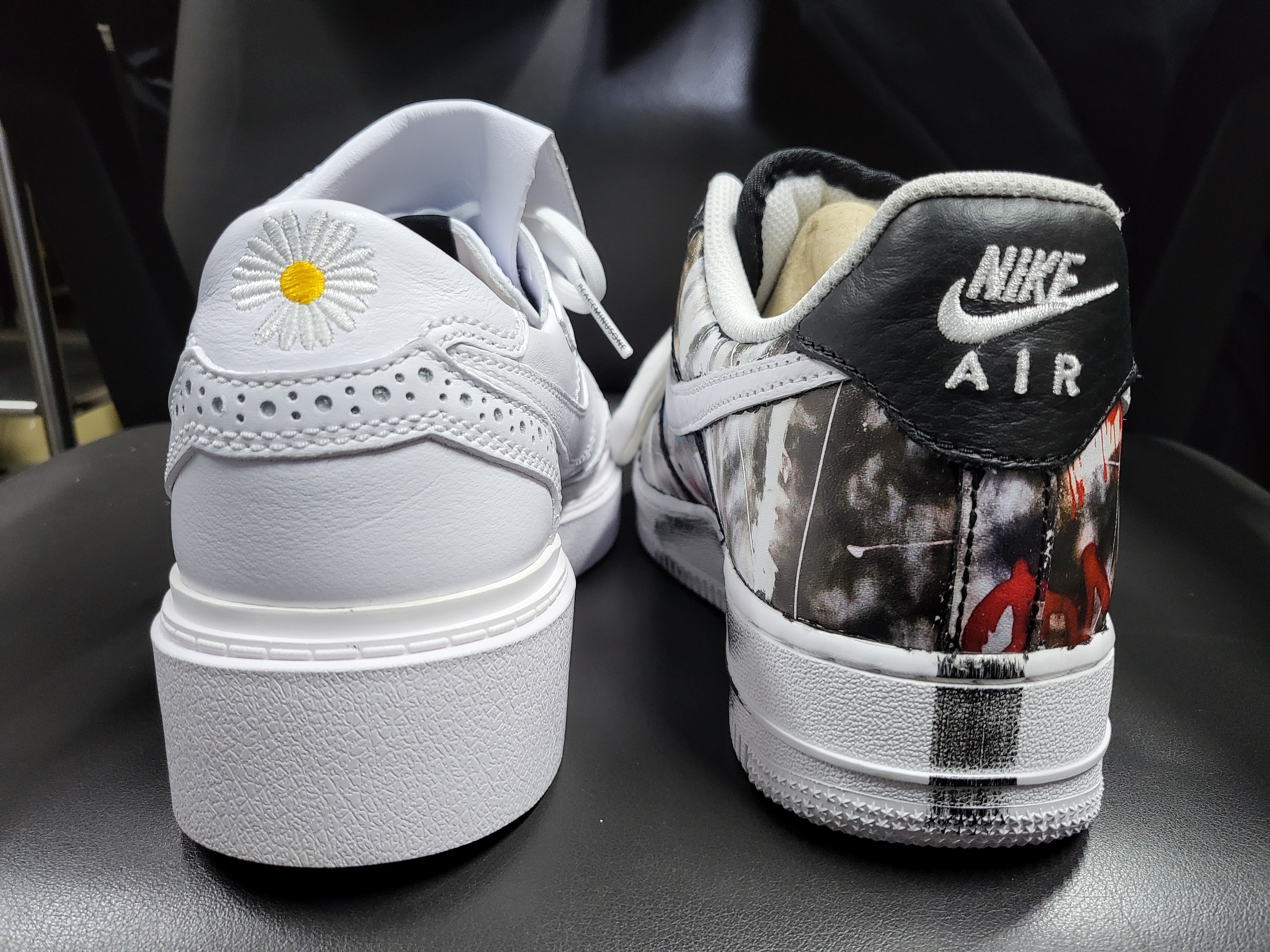 Nike x Peaceminusone Air Force 1 Low Para-Noise, Nike x Peaceminusone Kwondo1 White 착용 스타일 - 3