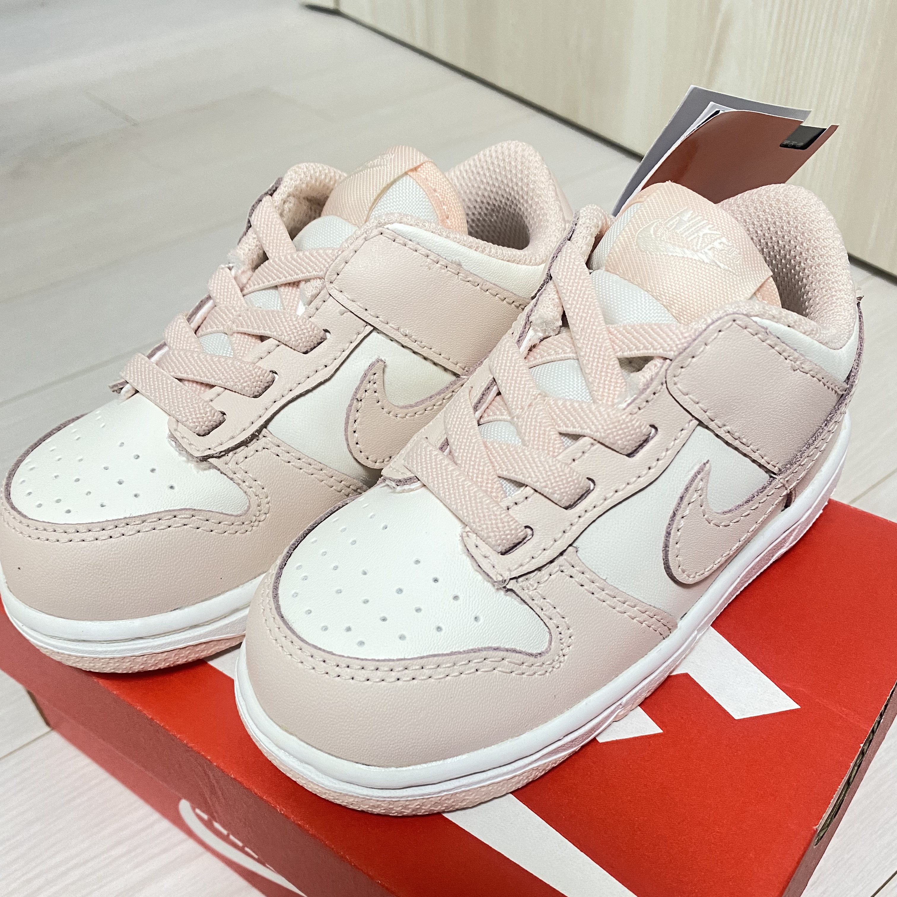 (TD) Nike Dunk Low Orange Pearl 착용 스타일 - 2