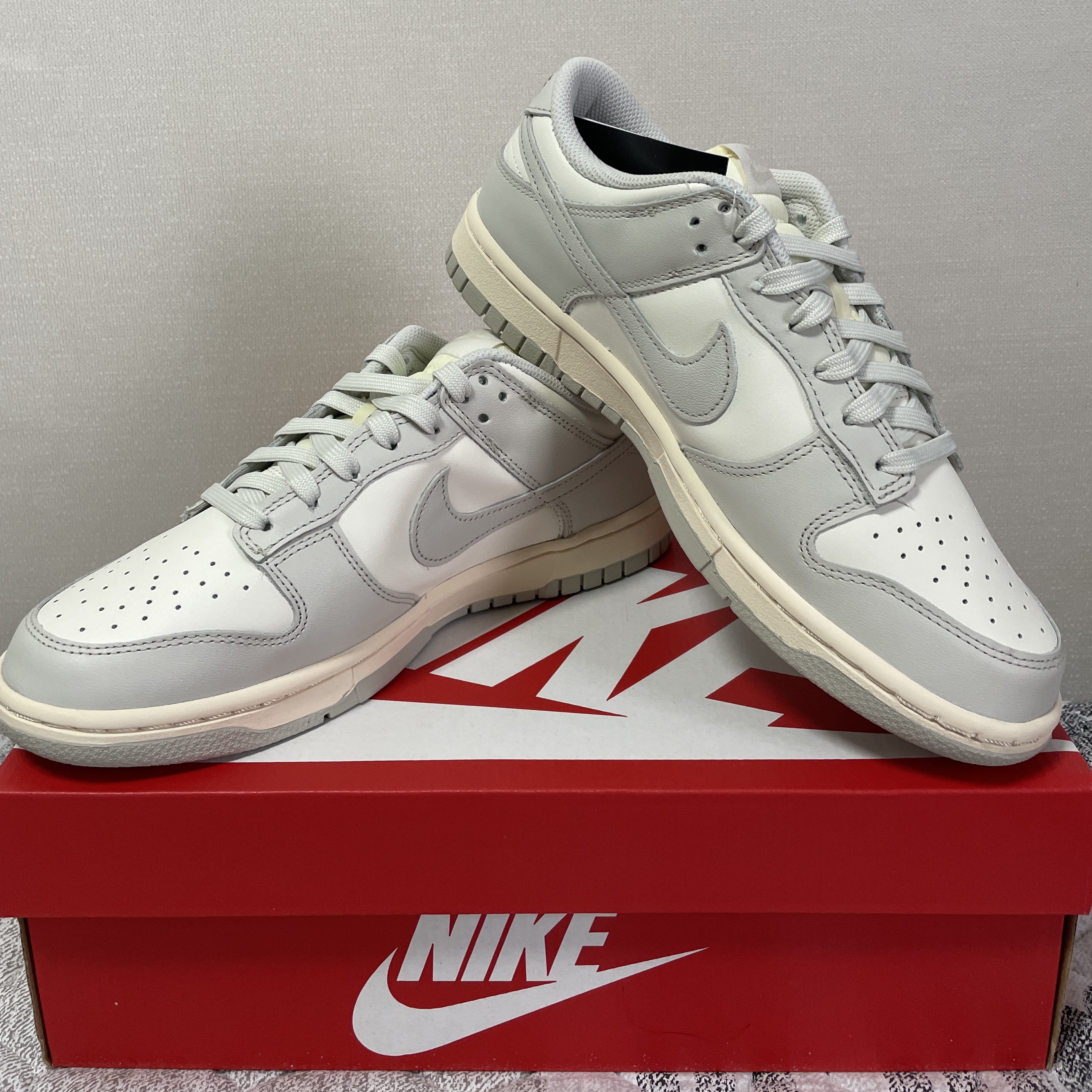 (W) Nike Dunk Low Light Bone 착용 스타일