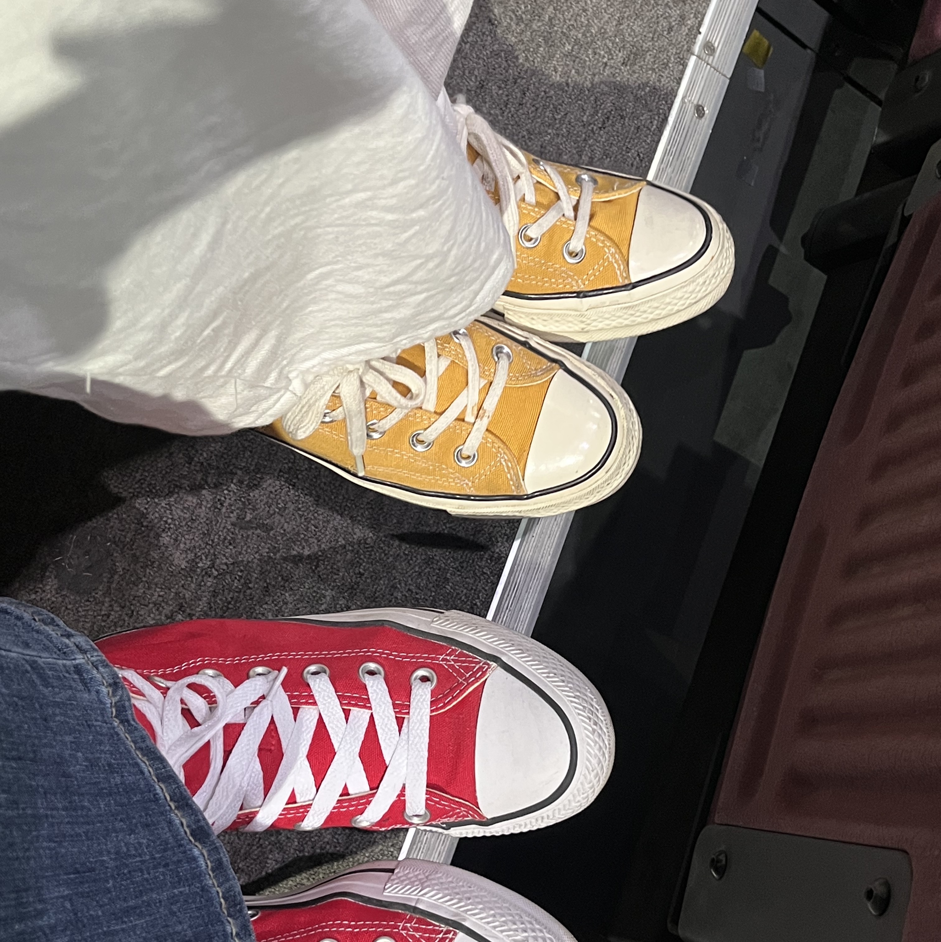 Converse Chuck 70 Ox Vintage Canvas Sunflower 착용 스타일 - 1