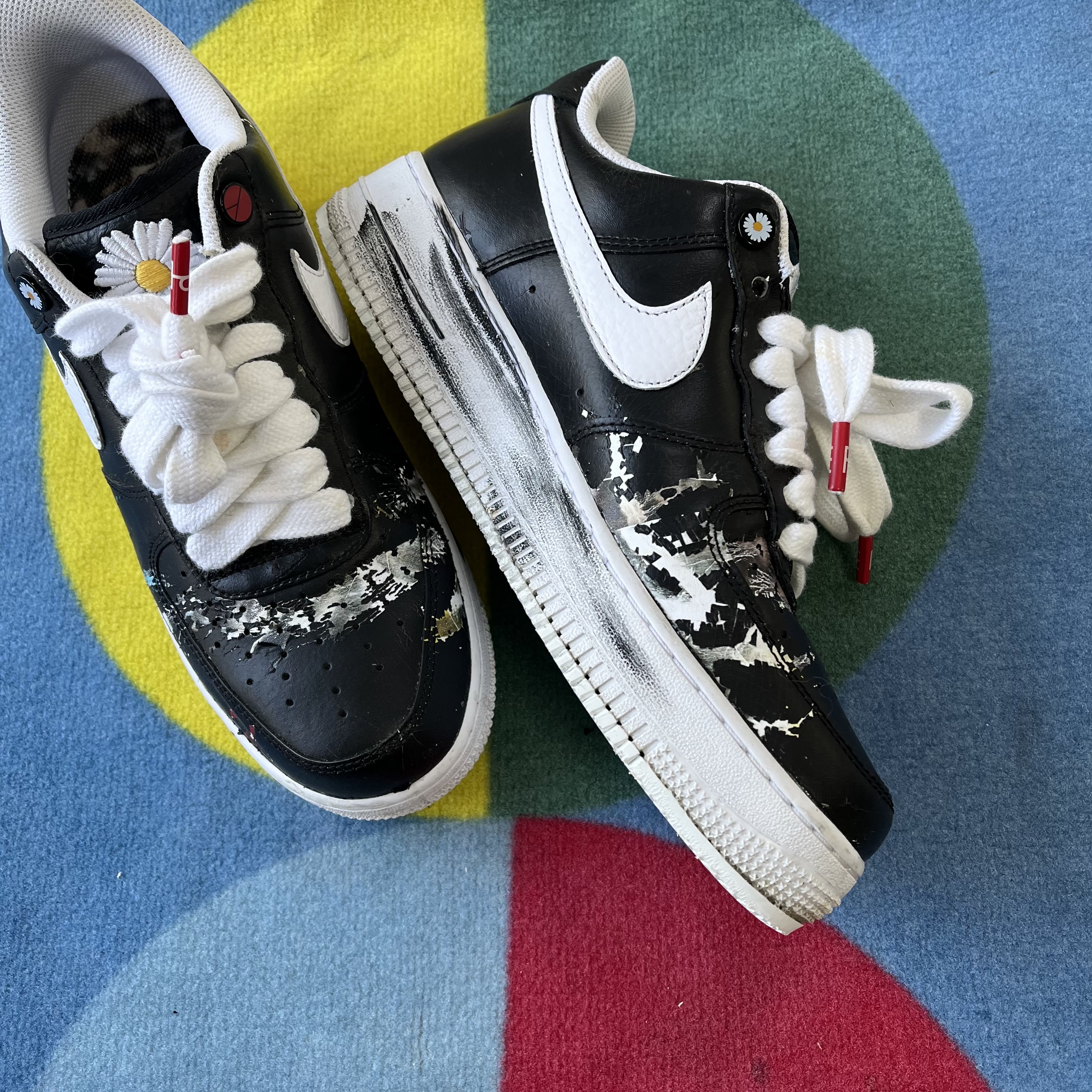 Nike x Peaceminusone Air Force 1 Low Para-Noise 착용 스타일 - 1