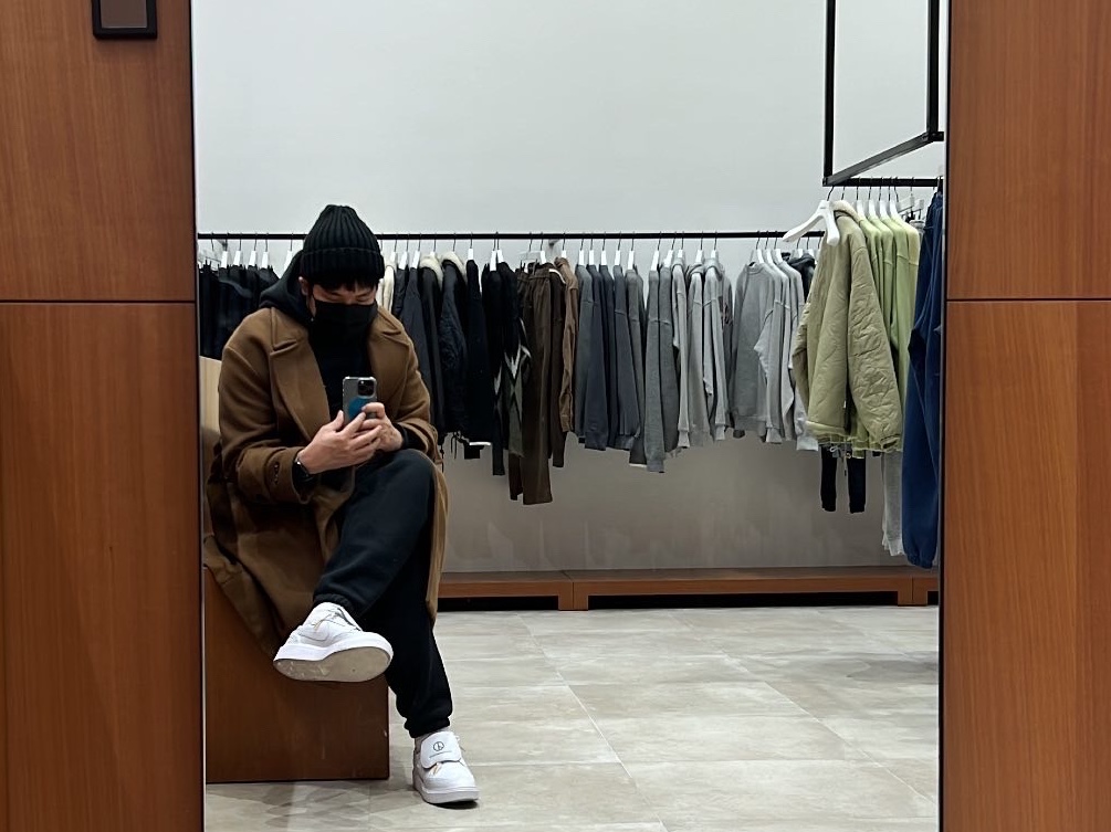 Nike x Peaceminusone Kwondo1 White 착용 스타일
