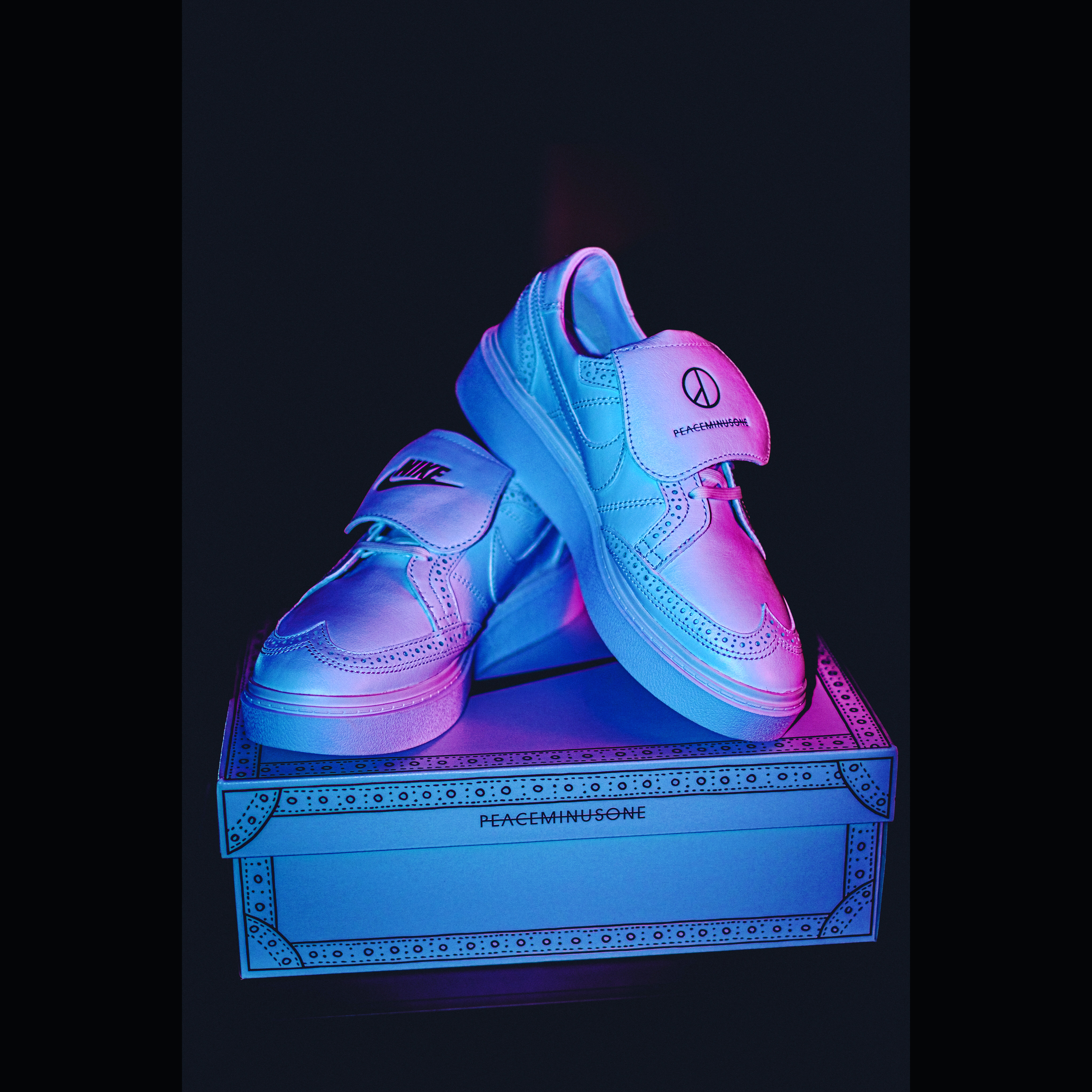 Nike x Peaceminusone Kwondo1 White 착용 스타일