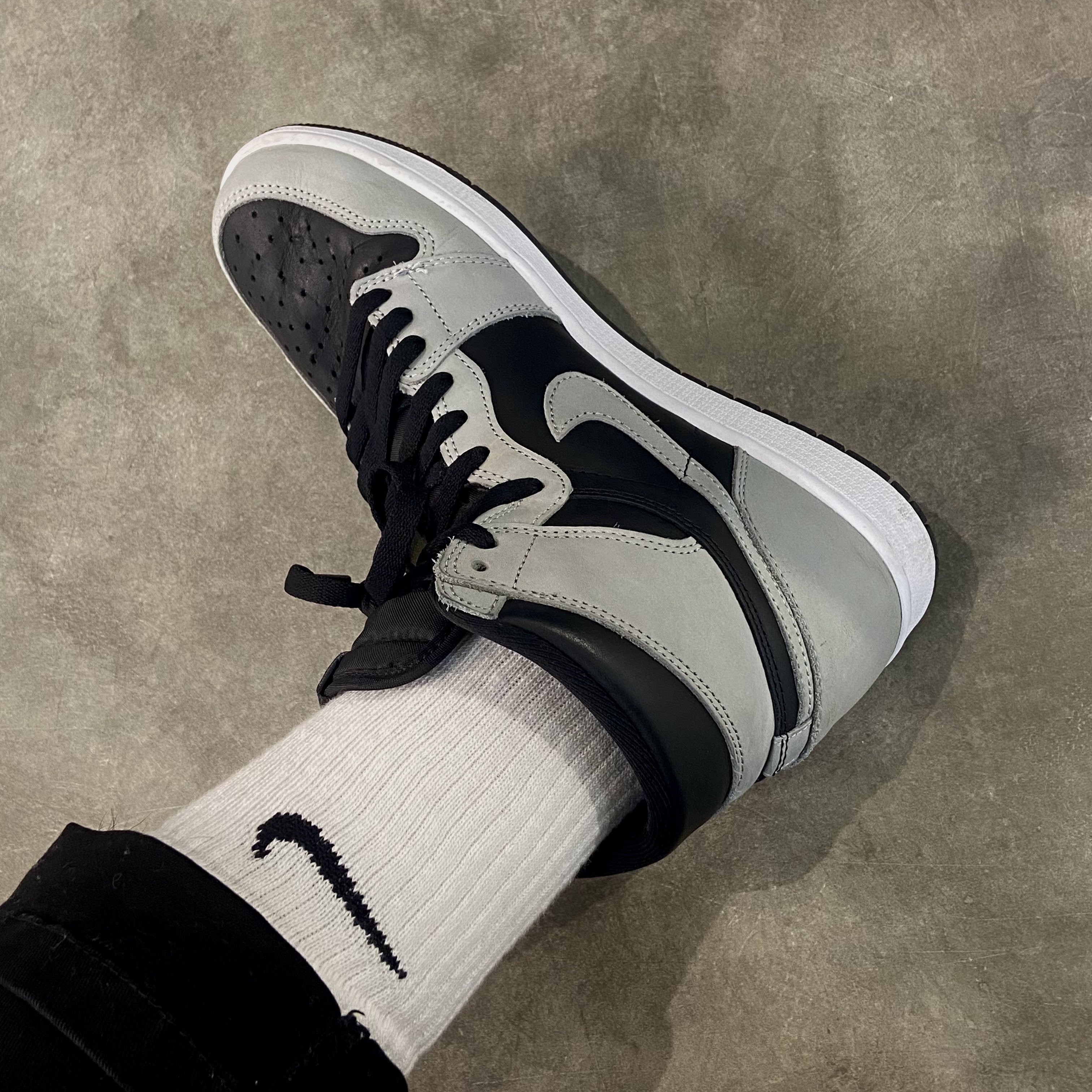 Jordan 1 Retro High OG Shadow 2.0, (GS) Jordan 1 Retro High OG Shadow 2.0 착용 스타일