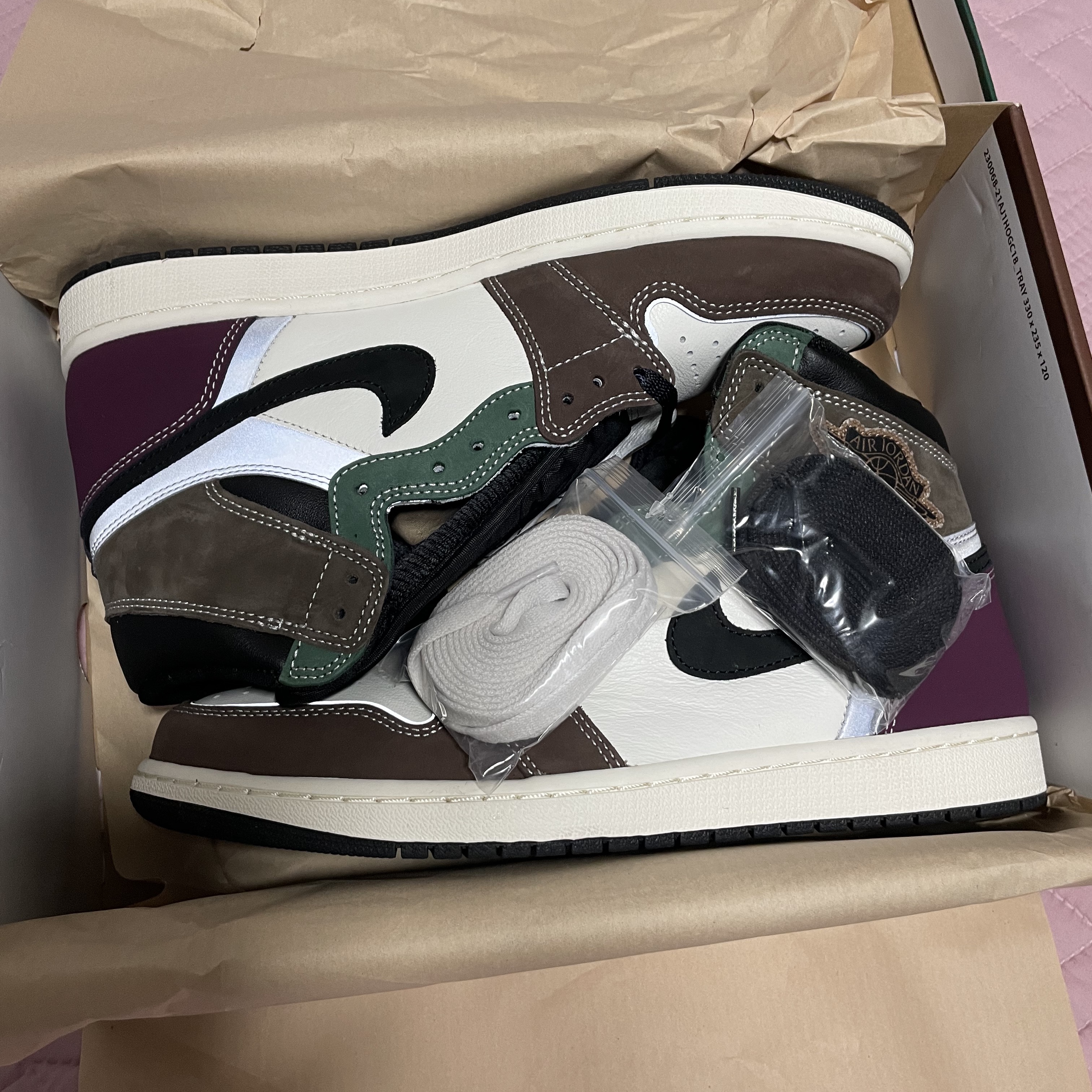 Jordan 1 Retro High OG Craft 착용 스타일 - 2