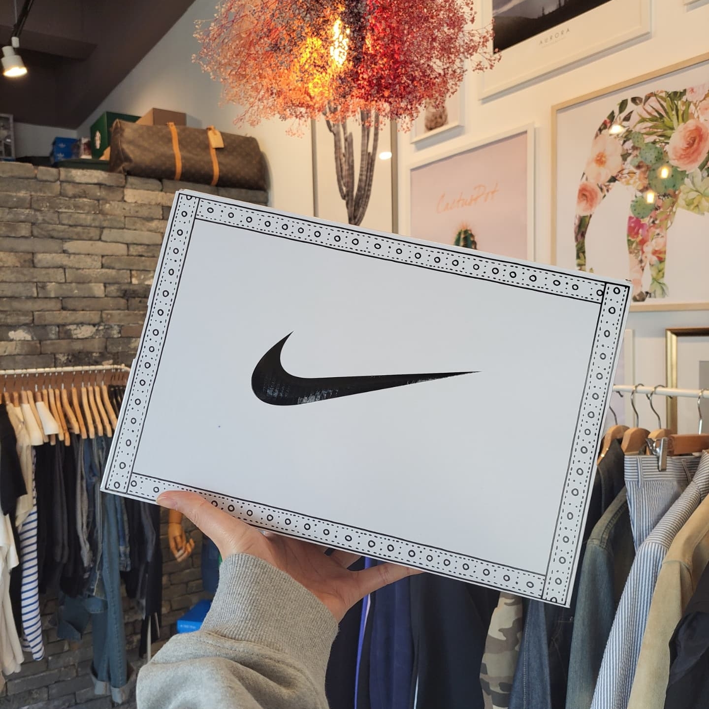 Nike x Peaceminusone Kwondo1 White 착용 스타일 - 2