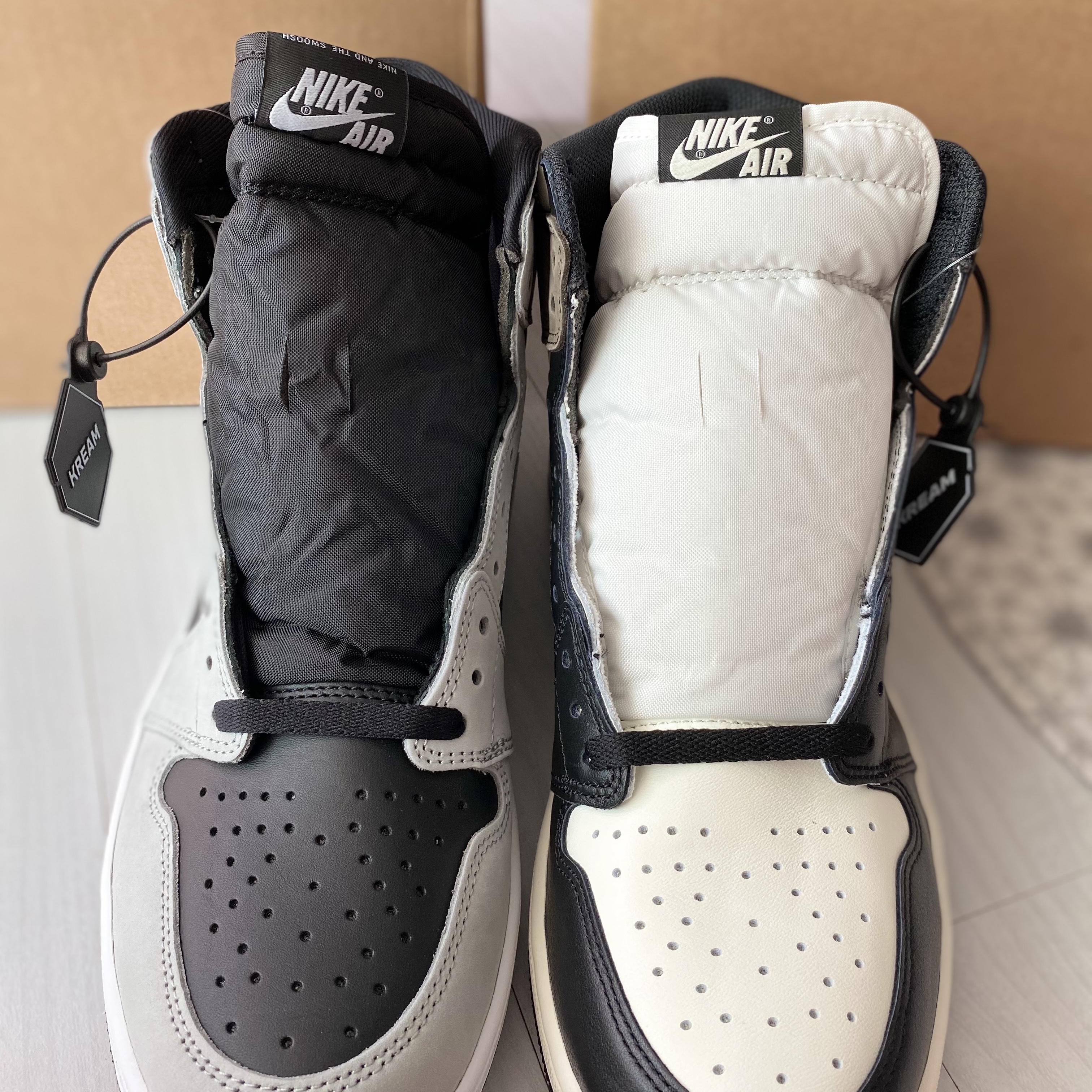 Jordan 1 Retro High OG Black Mocha, Jordan 1 Retro High OG Shadow 2.0 착용 스타일 - 1