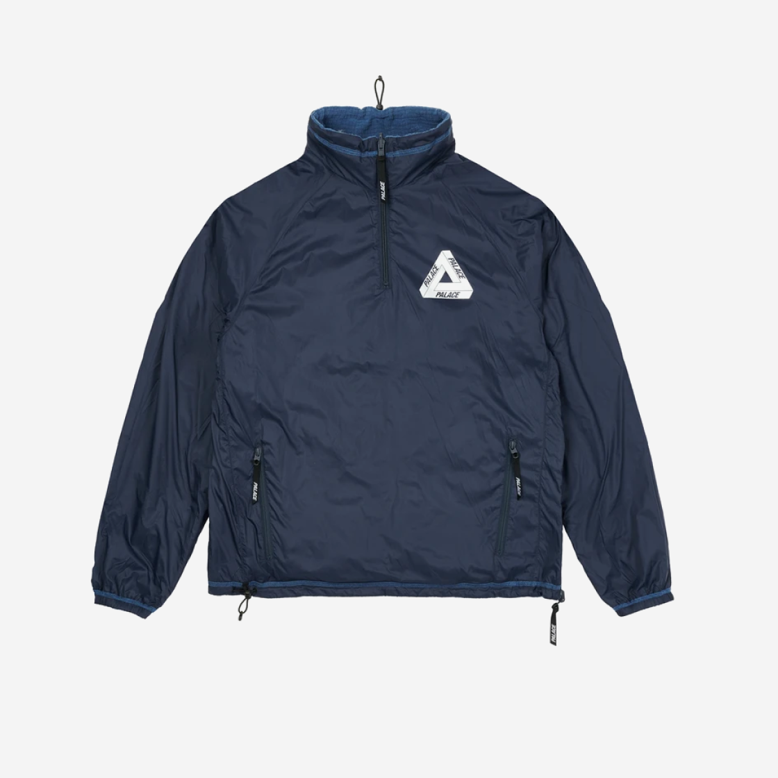 Palace Polar Grid Reverse Jacket Navy - 21FW 상세 이미지 1