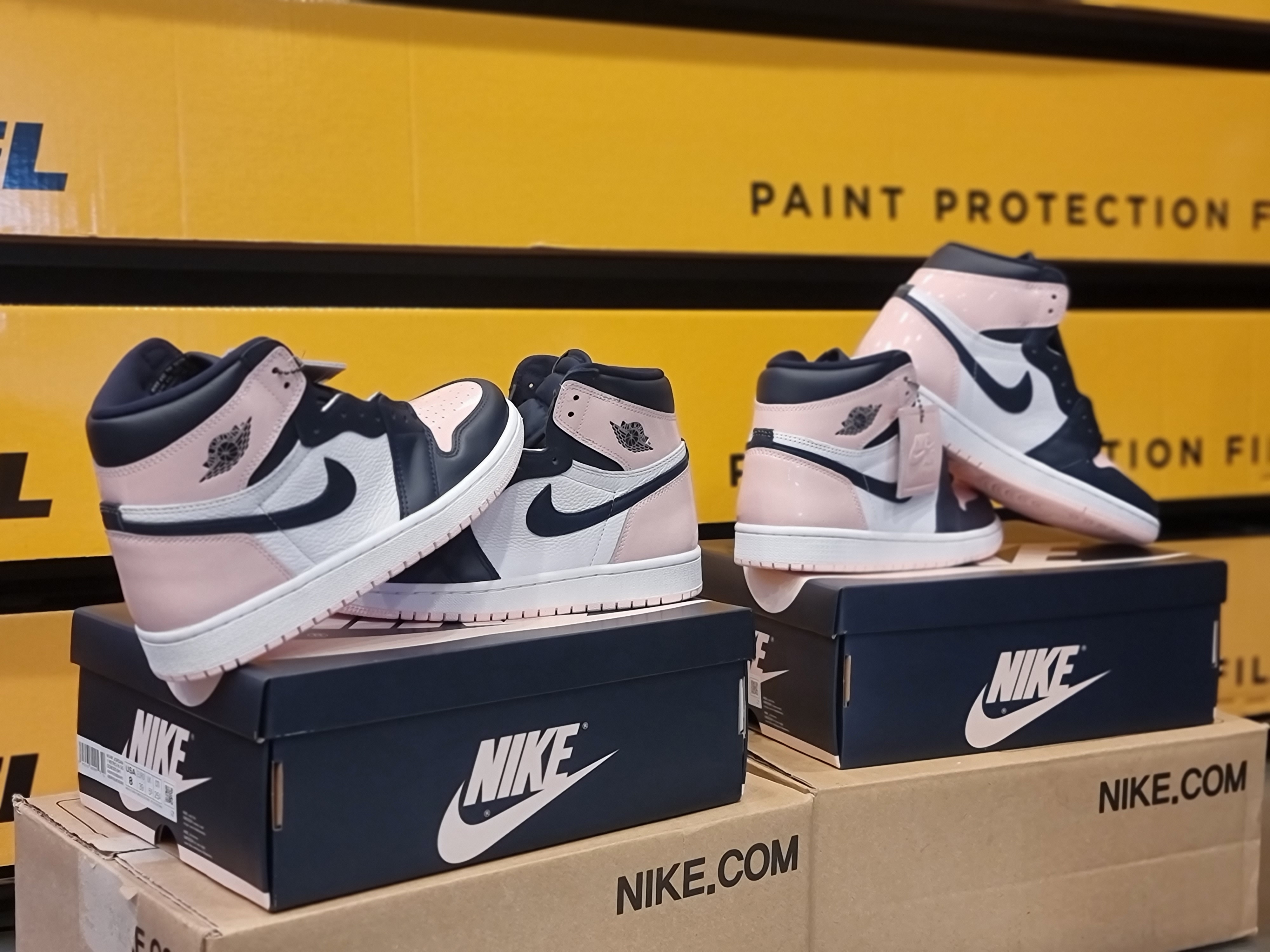 (W) Jordan 1 Retro High OG Atmosphere 착용 스타일 - 1