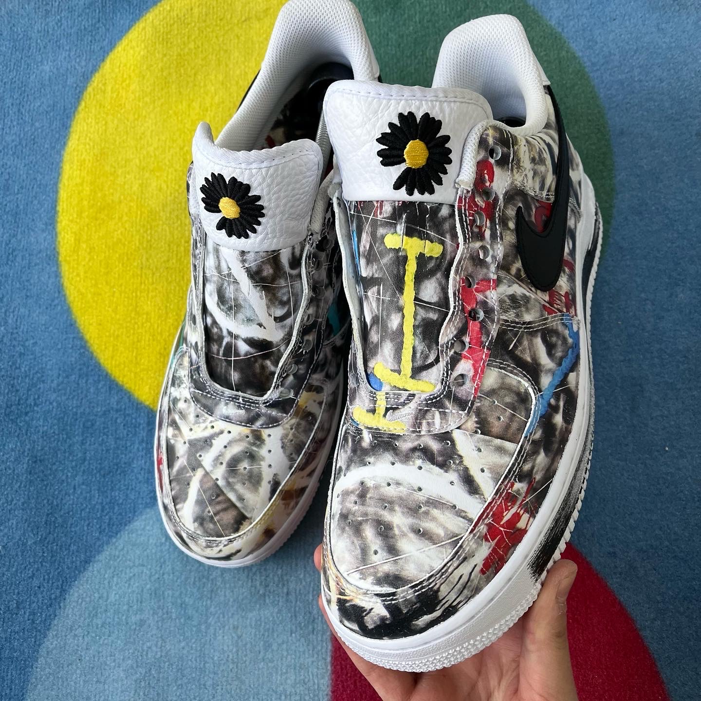 Nike x Peaceminusone Air Force 1 Low Para-Noise 2.0 착용 스타일 - 1