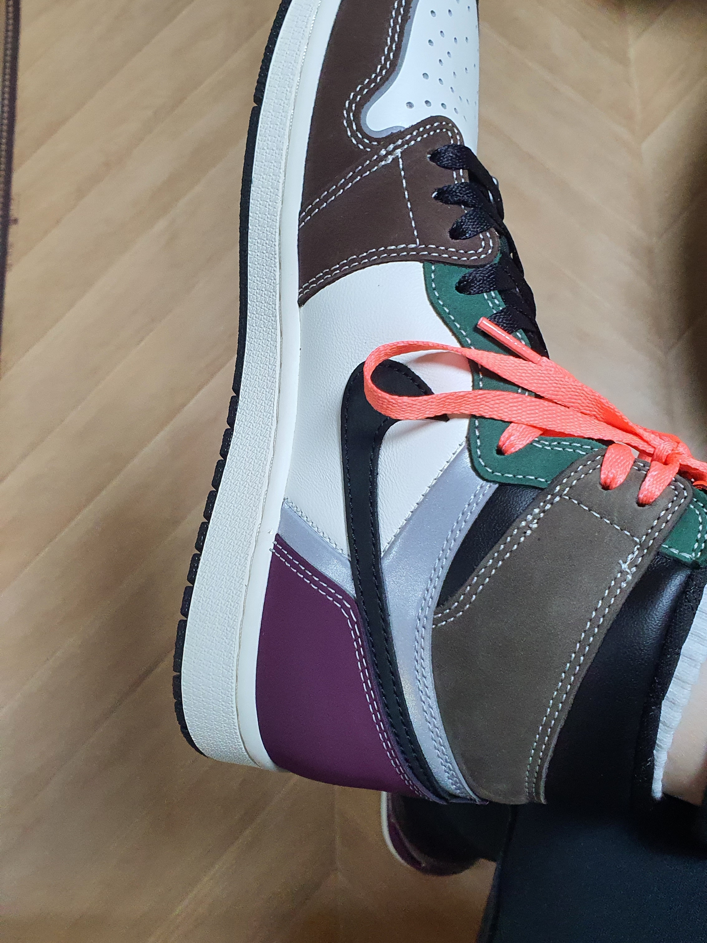 Jordan 1 Retro High OG Craft 착용 스타일 - 4