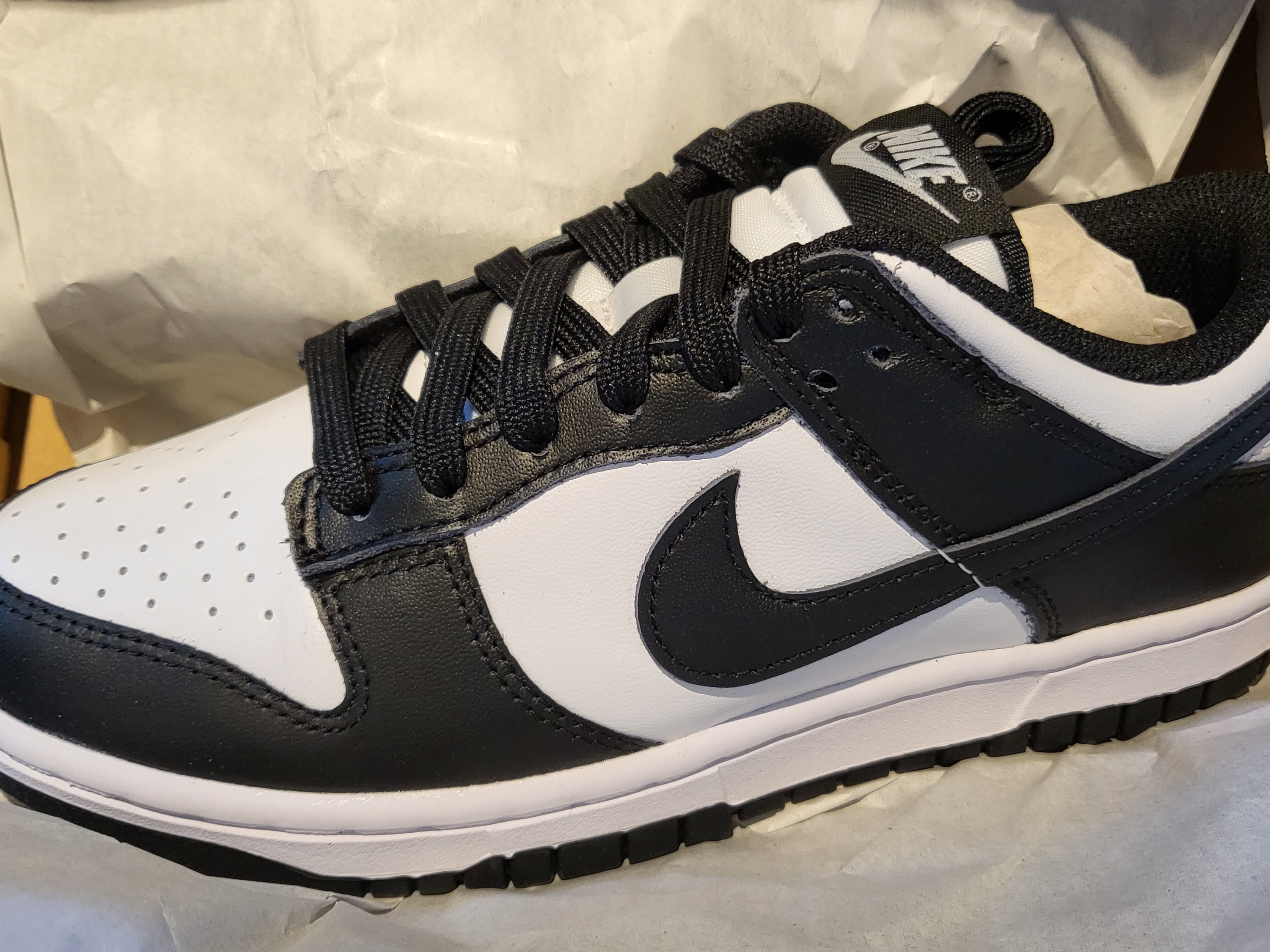(W) Nike Dunk Low Black 착용 스타일