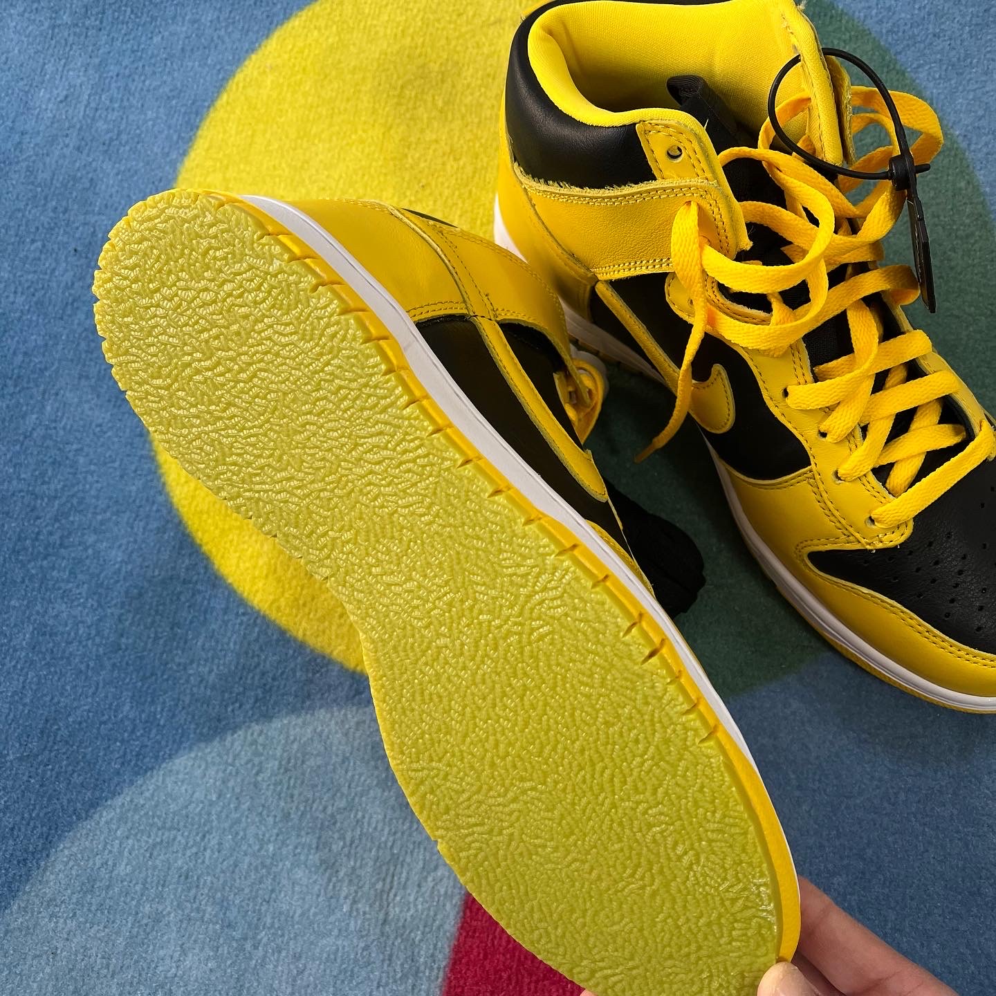 Nike Dunk High SP Varsity Maize 착용 스타일 - 4