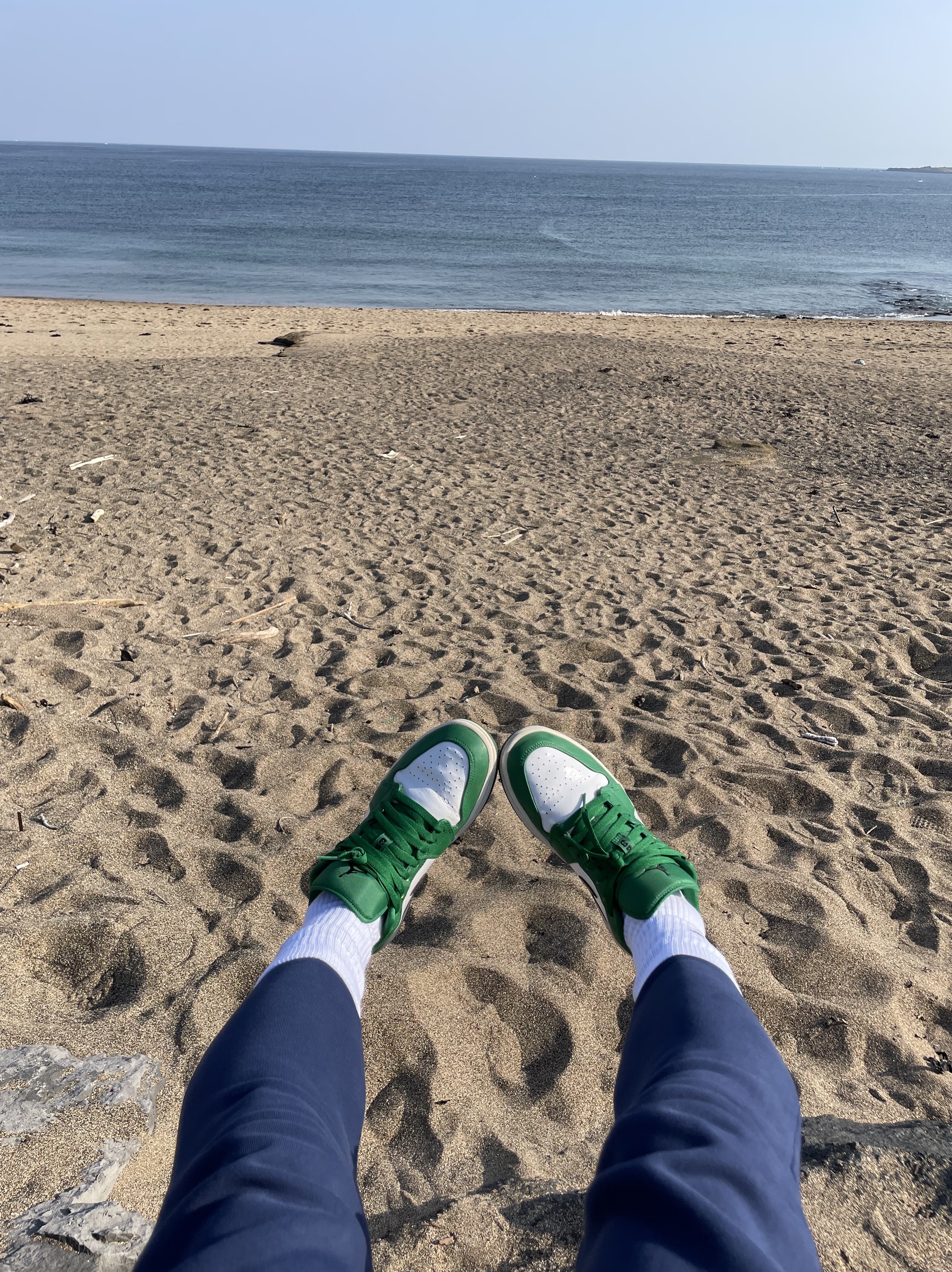 Jordan 1 Low Pine Green 착용 스타일