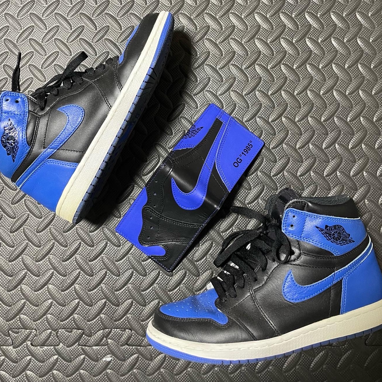 Jordan 1 Retro Royal 2017 착용 스타일 - 2