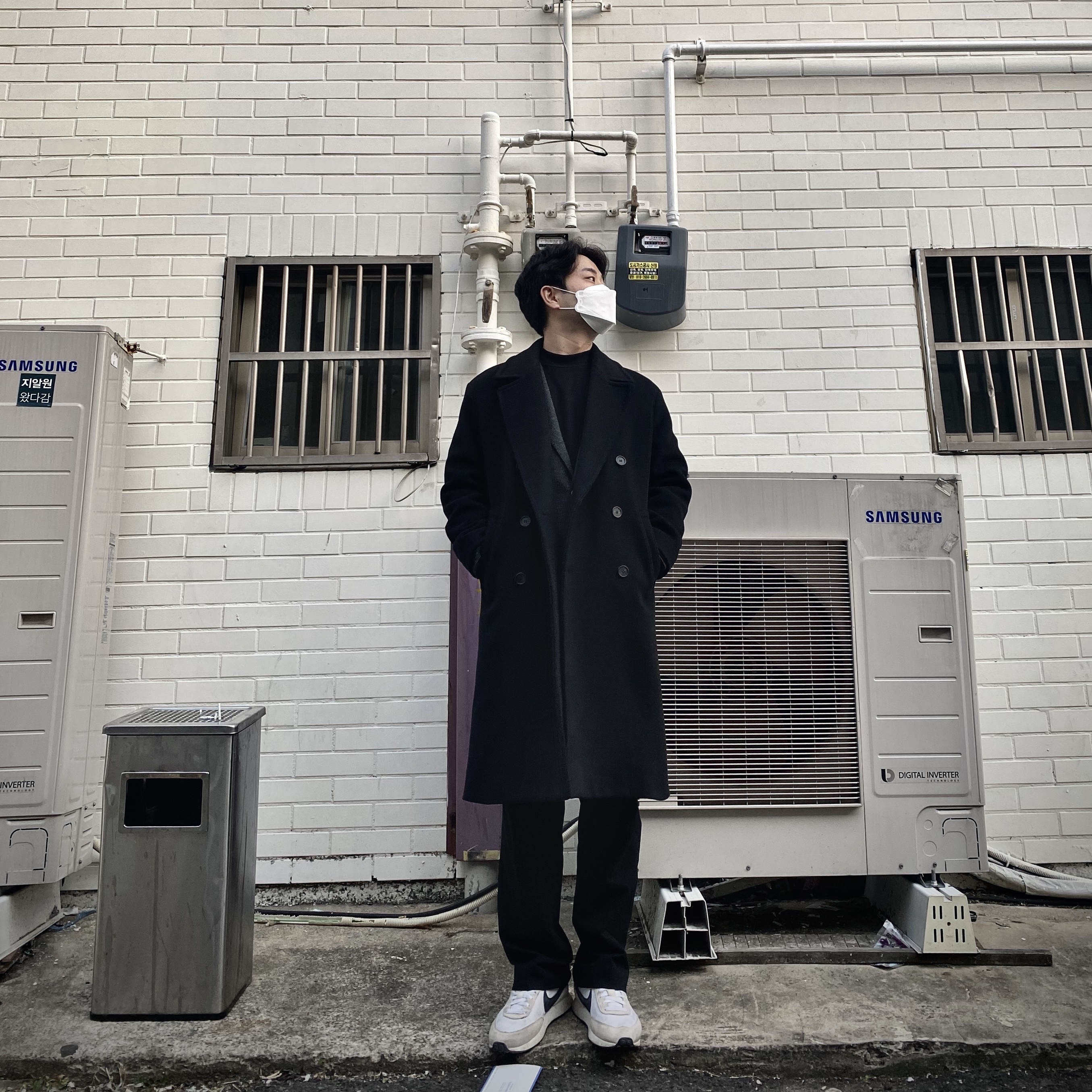 Nike Air Tailwind 79 White Phantom Black 착용 스타일