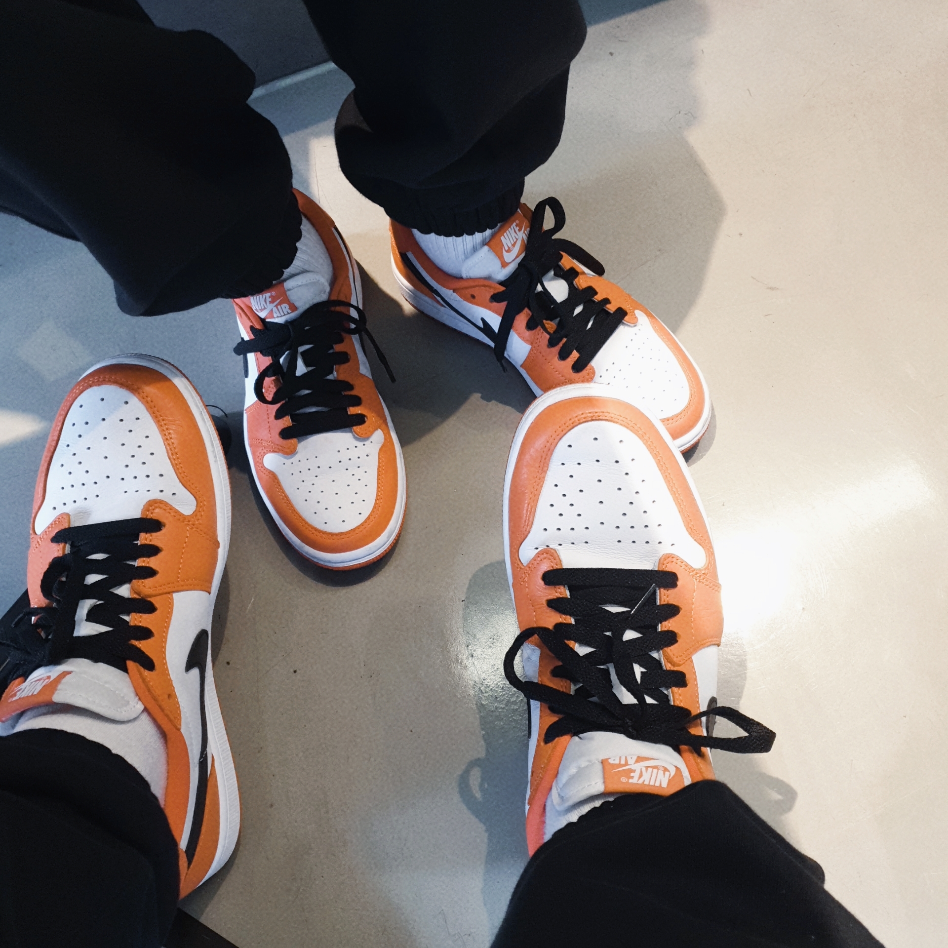 Jordan 1 Low OG Starfish, (W) Jordan 1 Low OG Starfish 착용 스타일