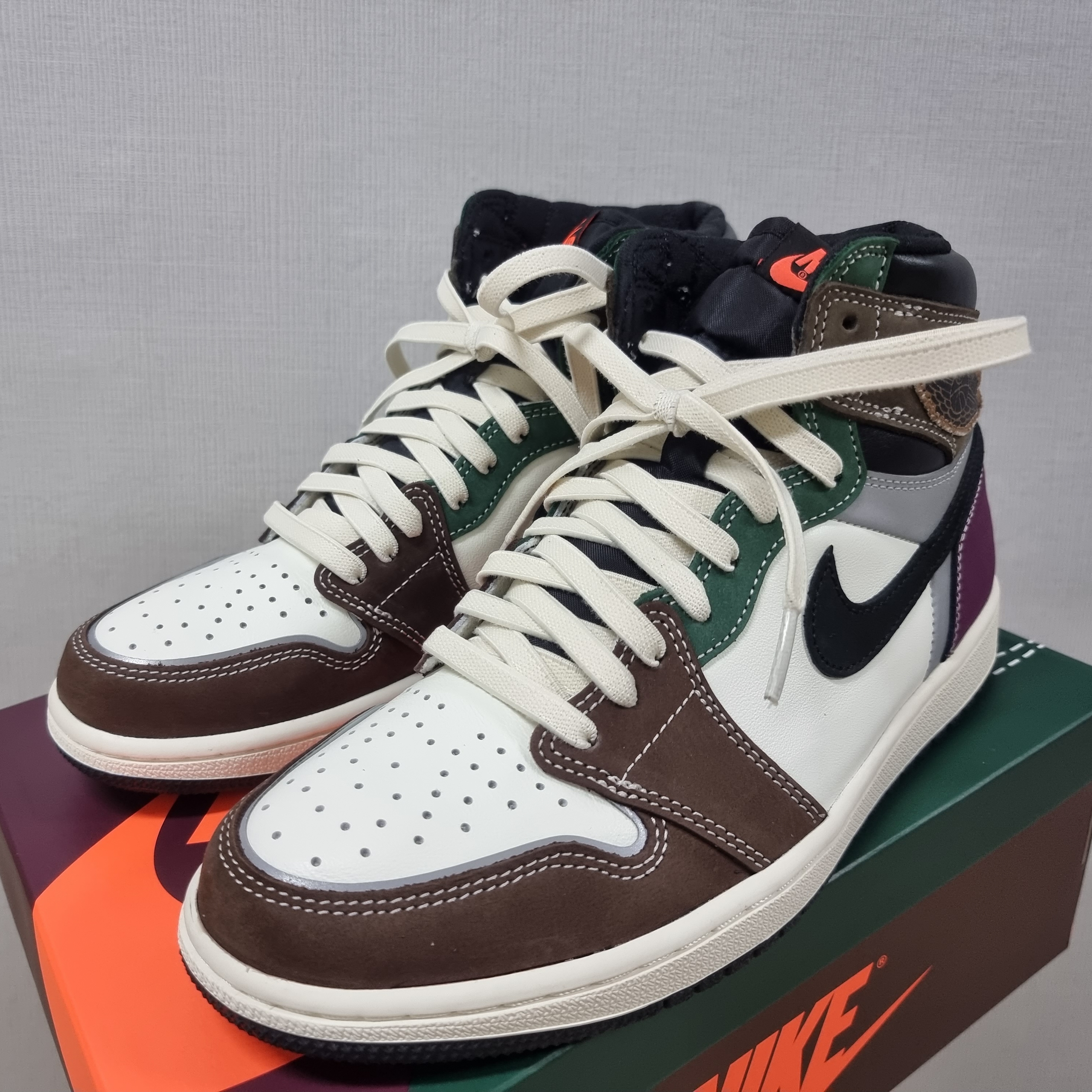 Jordan 1 Retro High OG Craft 착용 스타일 - 1