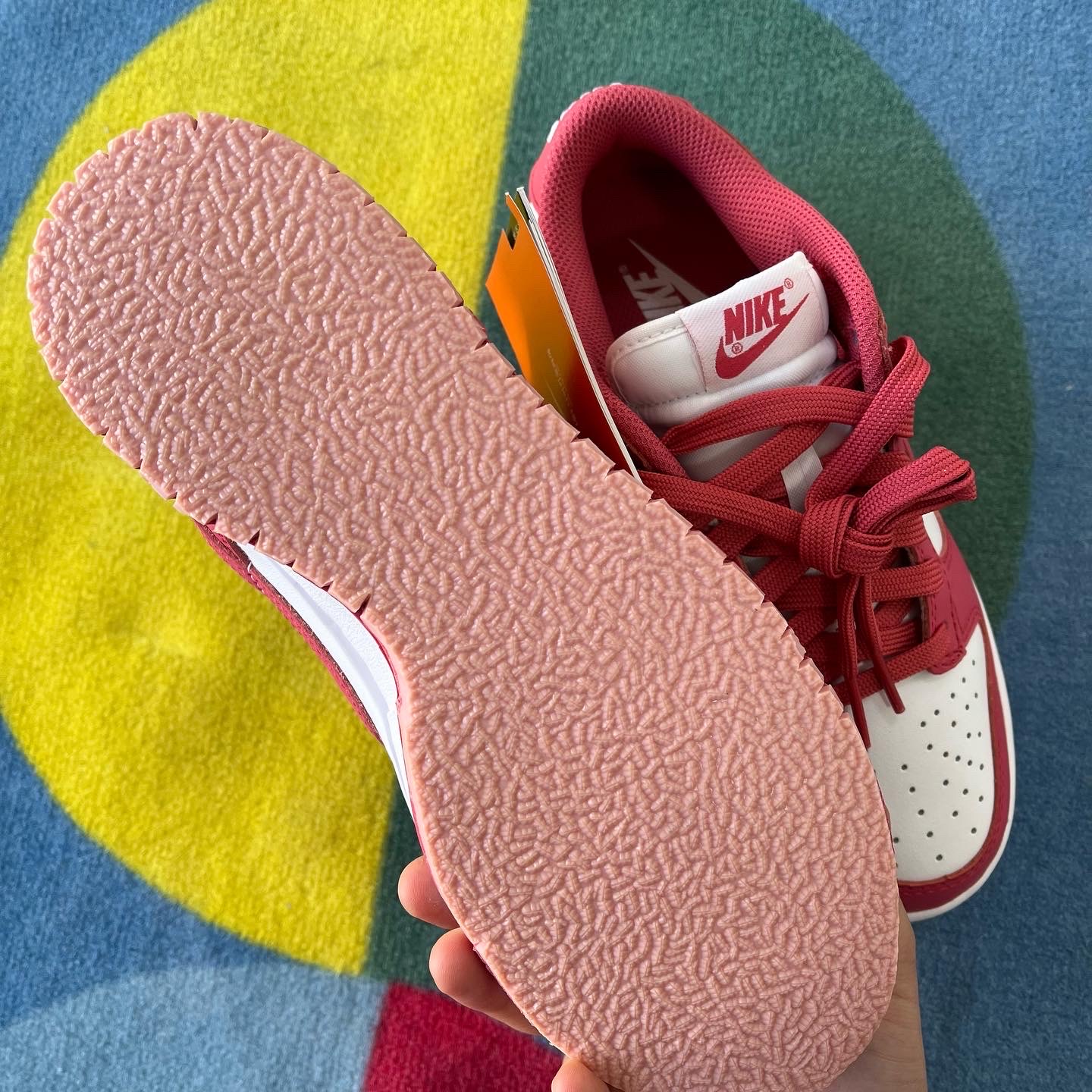 (W) Nike Dunk Low Archeo Pink 착용 스타일 - 2