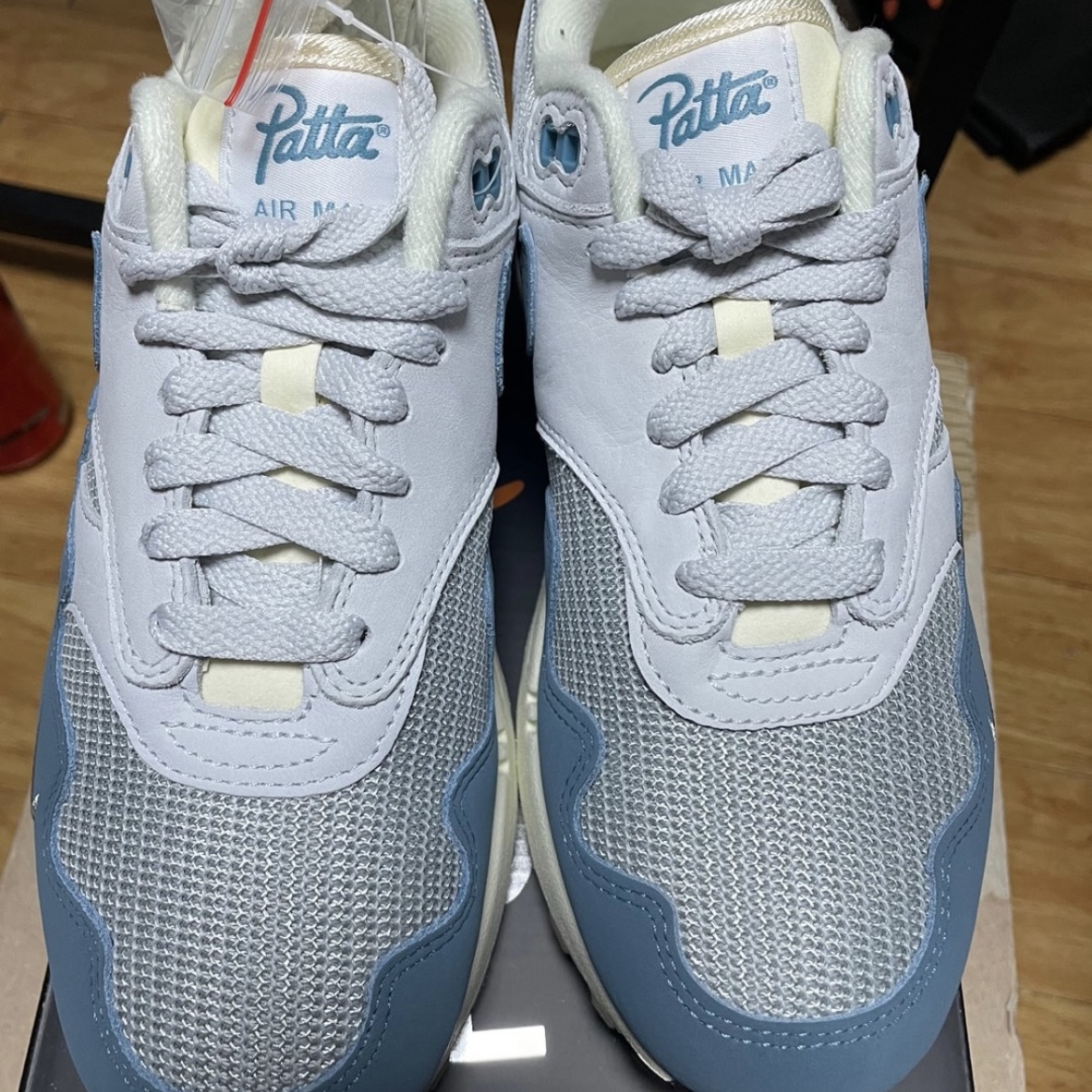 Nike x Patta Air Max 1 Noise Aqua 착용 스타일 - 1