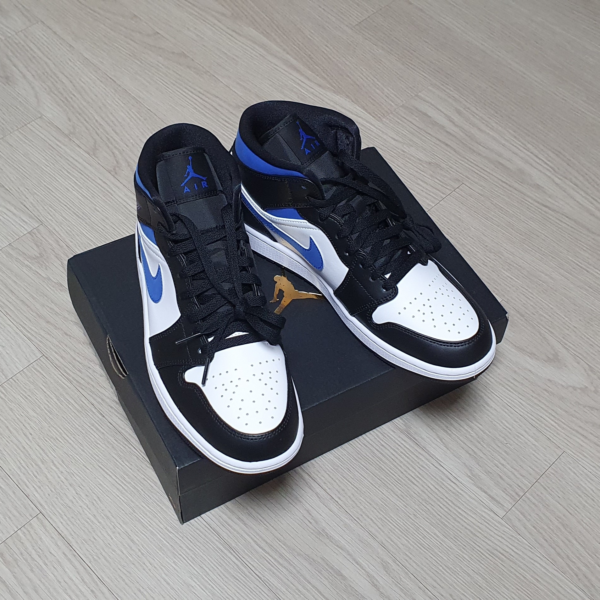 Jordan 1 Mid Racer Blue 착용 스타일