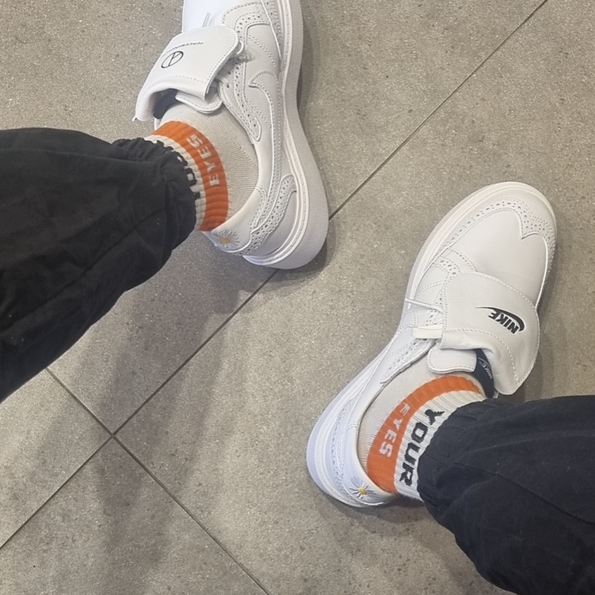 Nike x Peaceminusone Kwondo1 White 착용 스타일