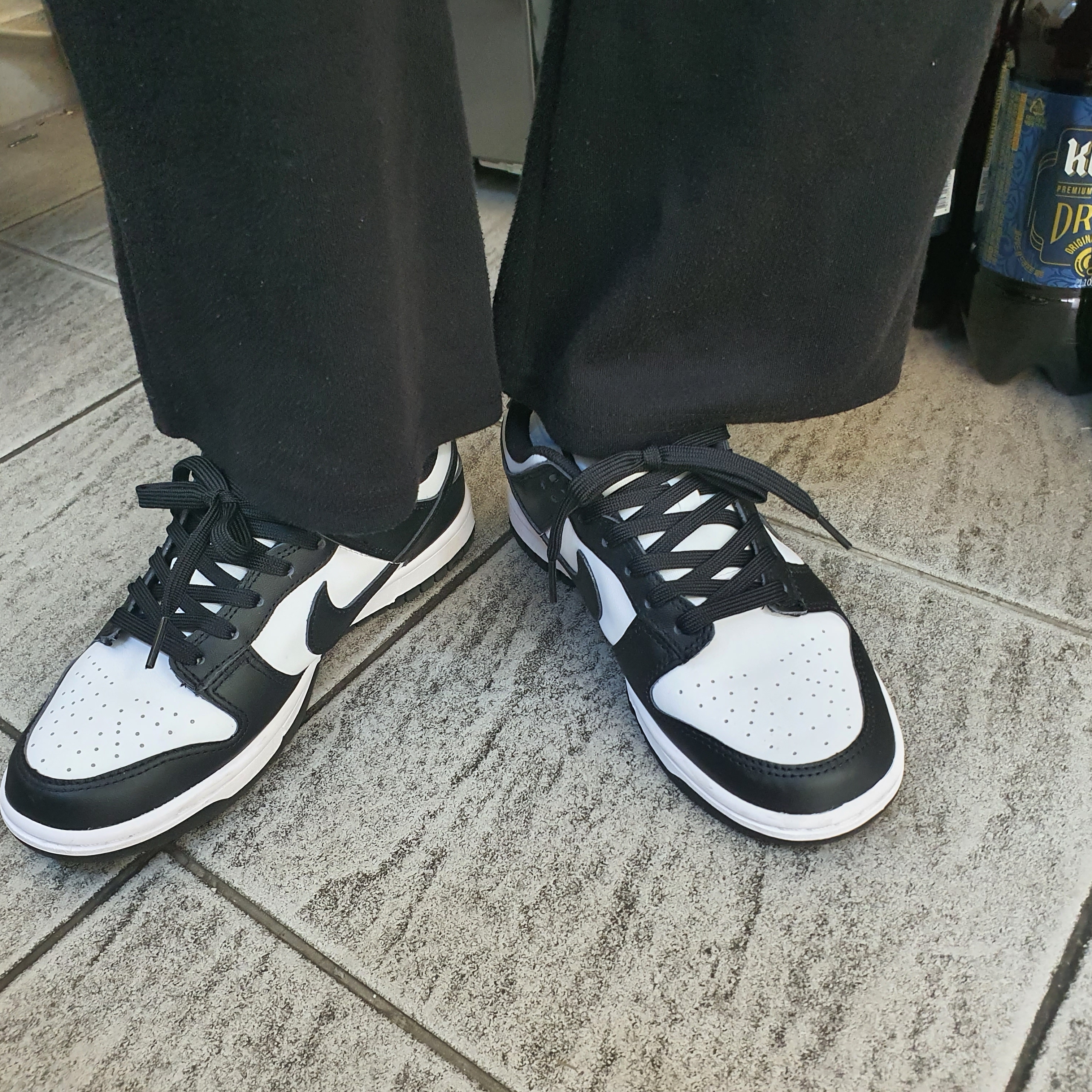 (W) Nike Dunk Low Black 착용 스타일