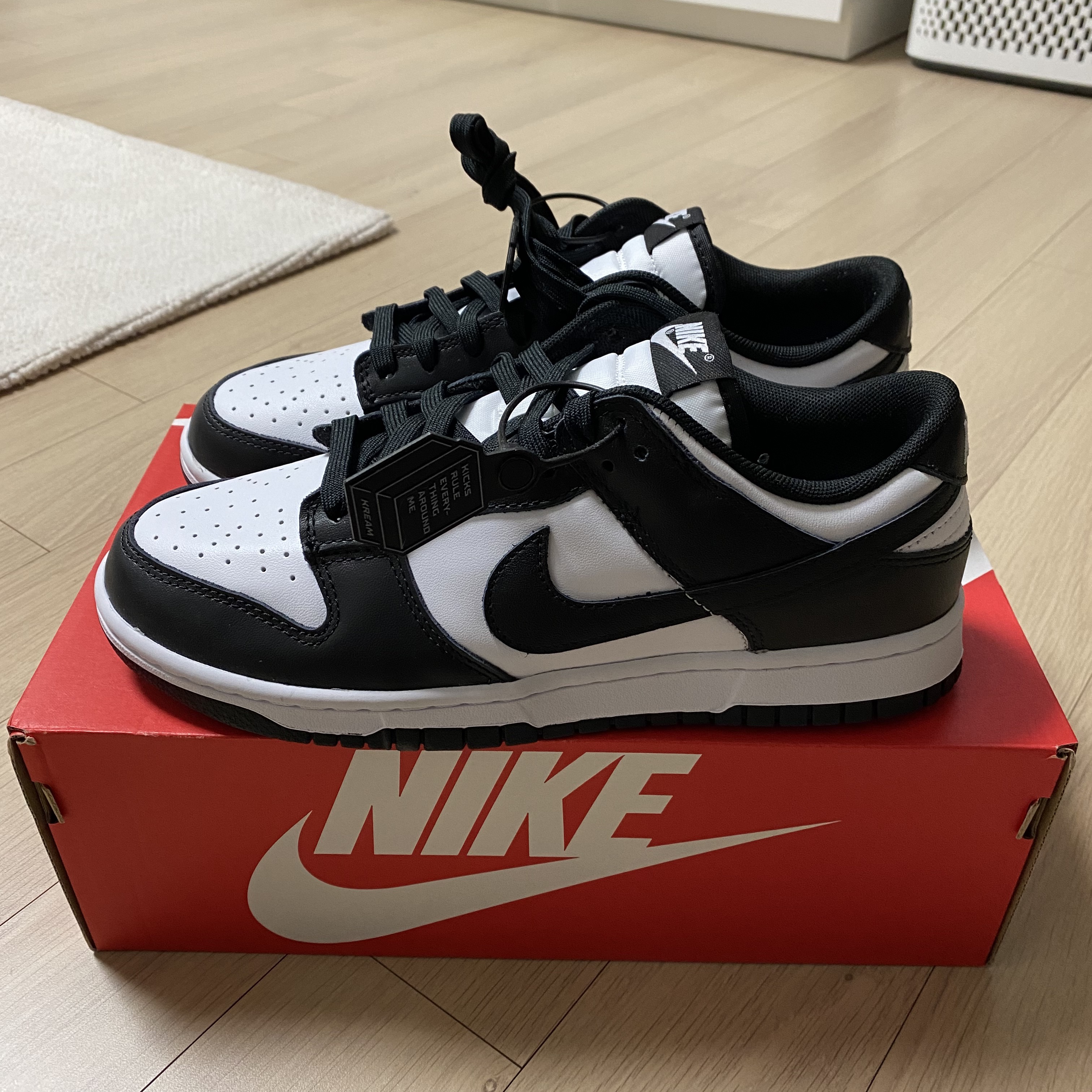 Nike Dunk Low Retro Black 착용 스타일