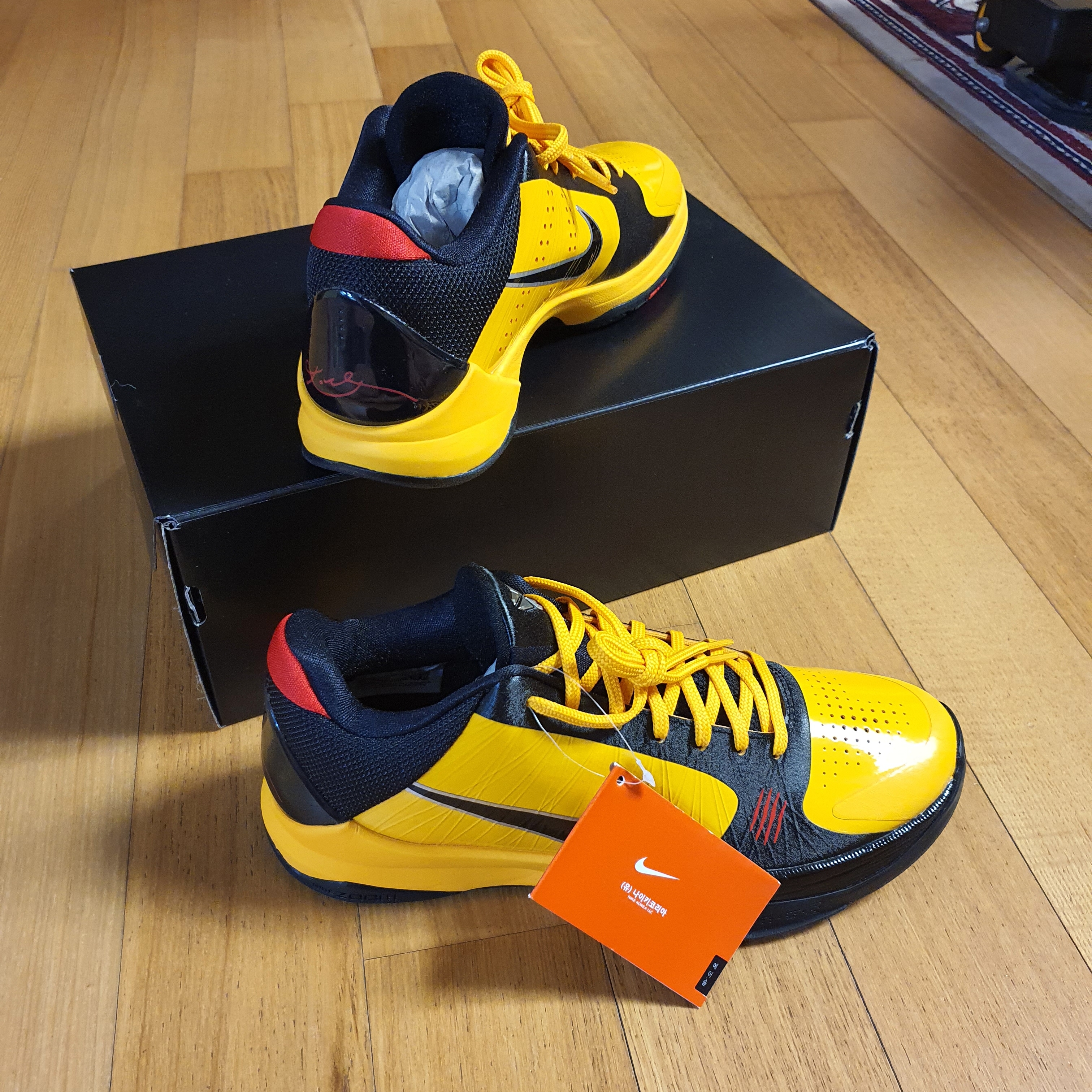Nike Kobe 5 Protro Bruce Lee 착용 스타일 - 3